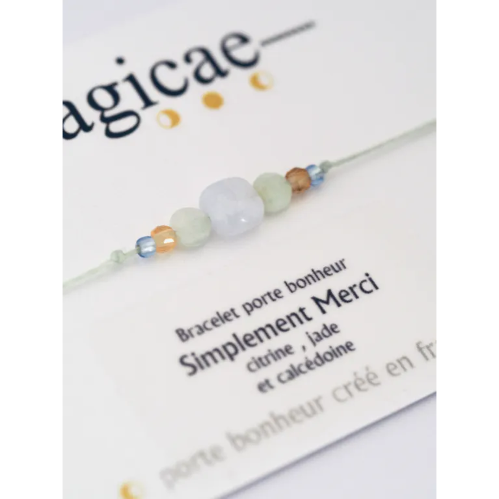 Magicae Magicae – bracelet porte-bonheur – simplement merci