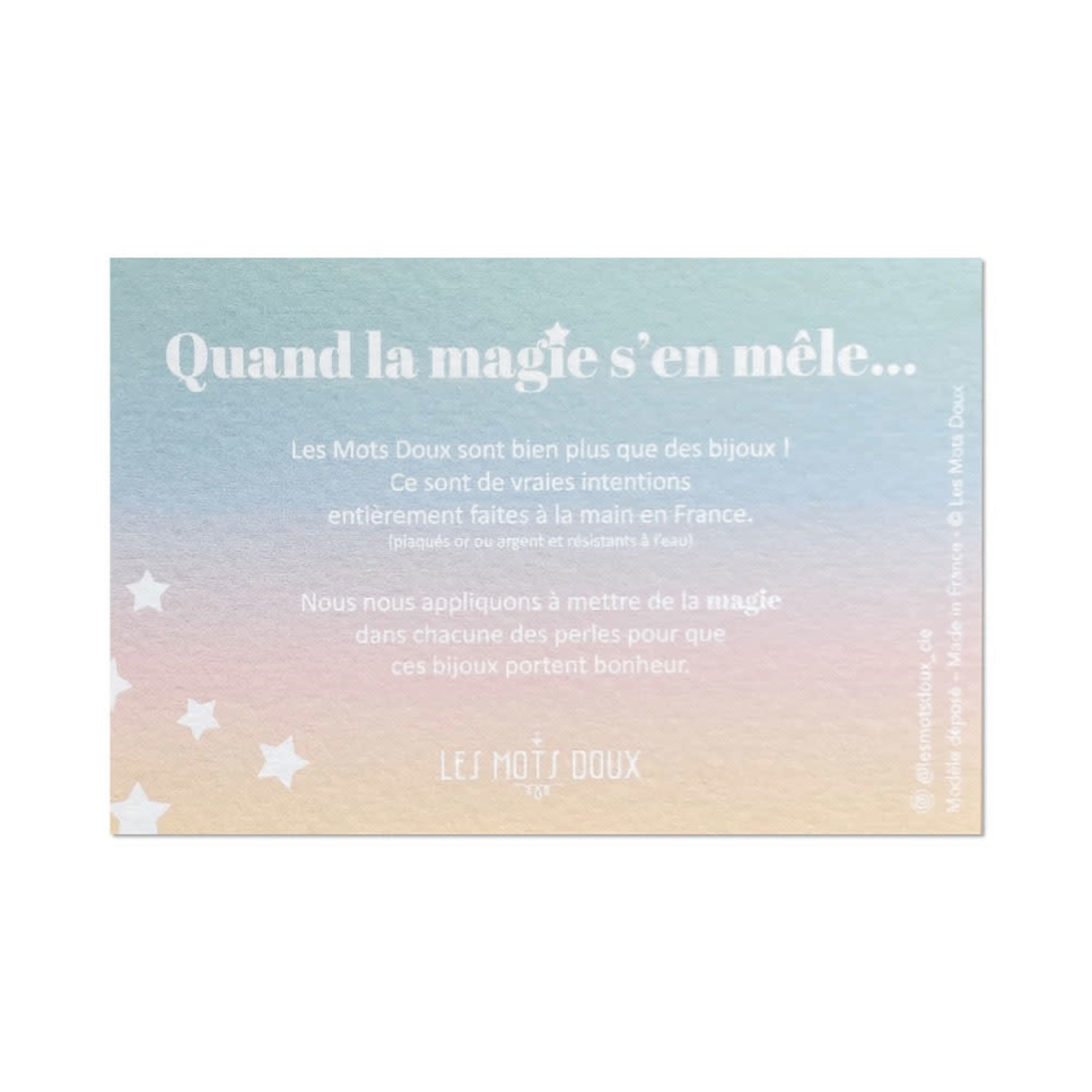 Les Mots Doux Les Mots Doux – bracelet magique – blanc