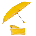 Beau Nuage Beau nuage – Parapluie éco-responsable - Le Mini - jaune étoilé