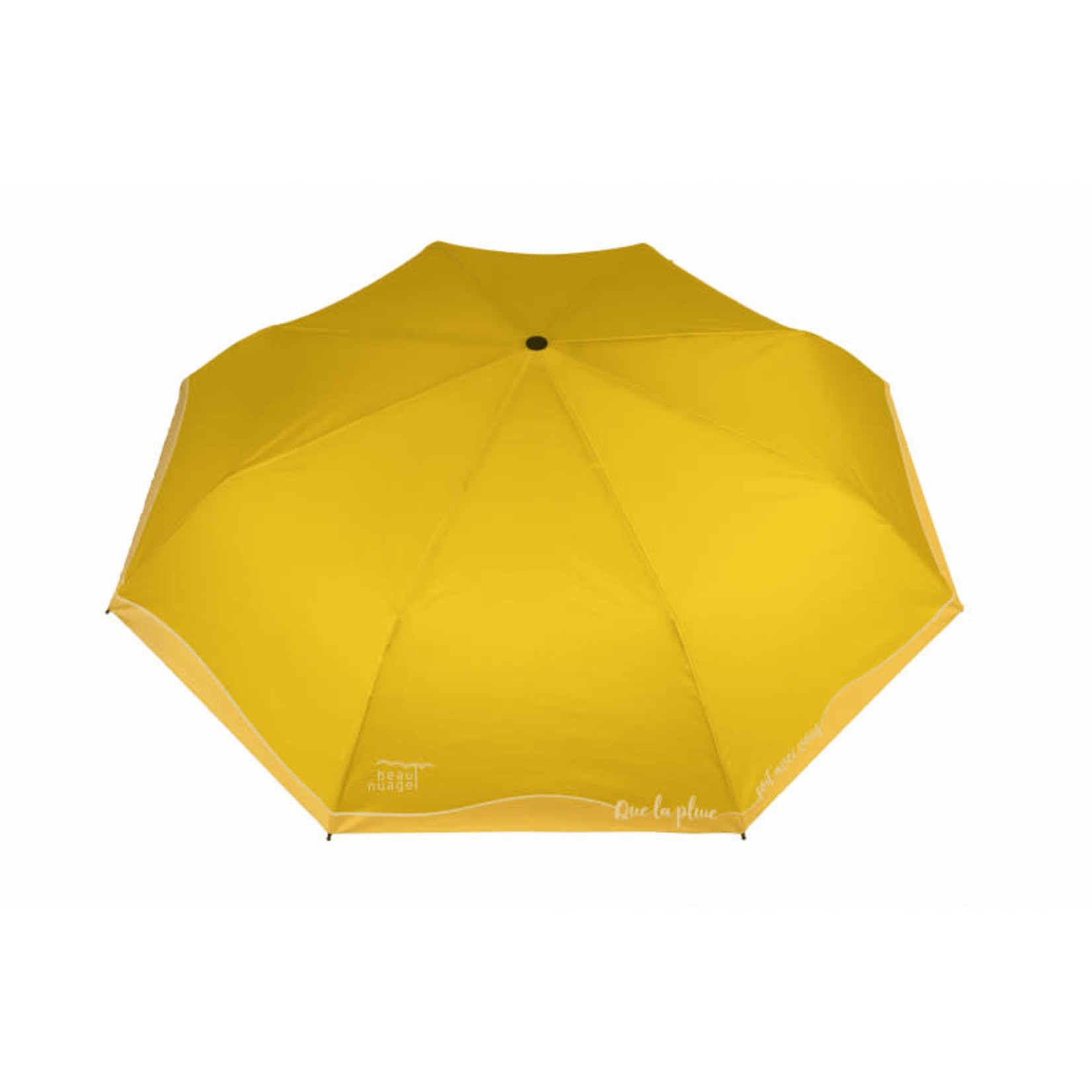 Beau Nuage Beau nuage – Parapluie éco-responsable - Le Mini - jaune étoilé