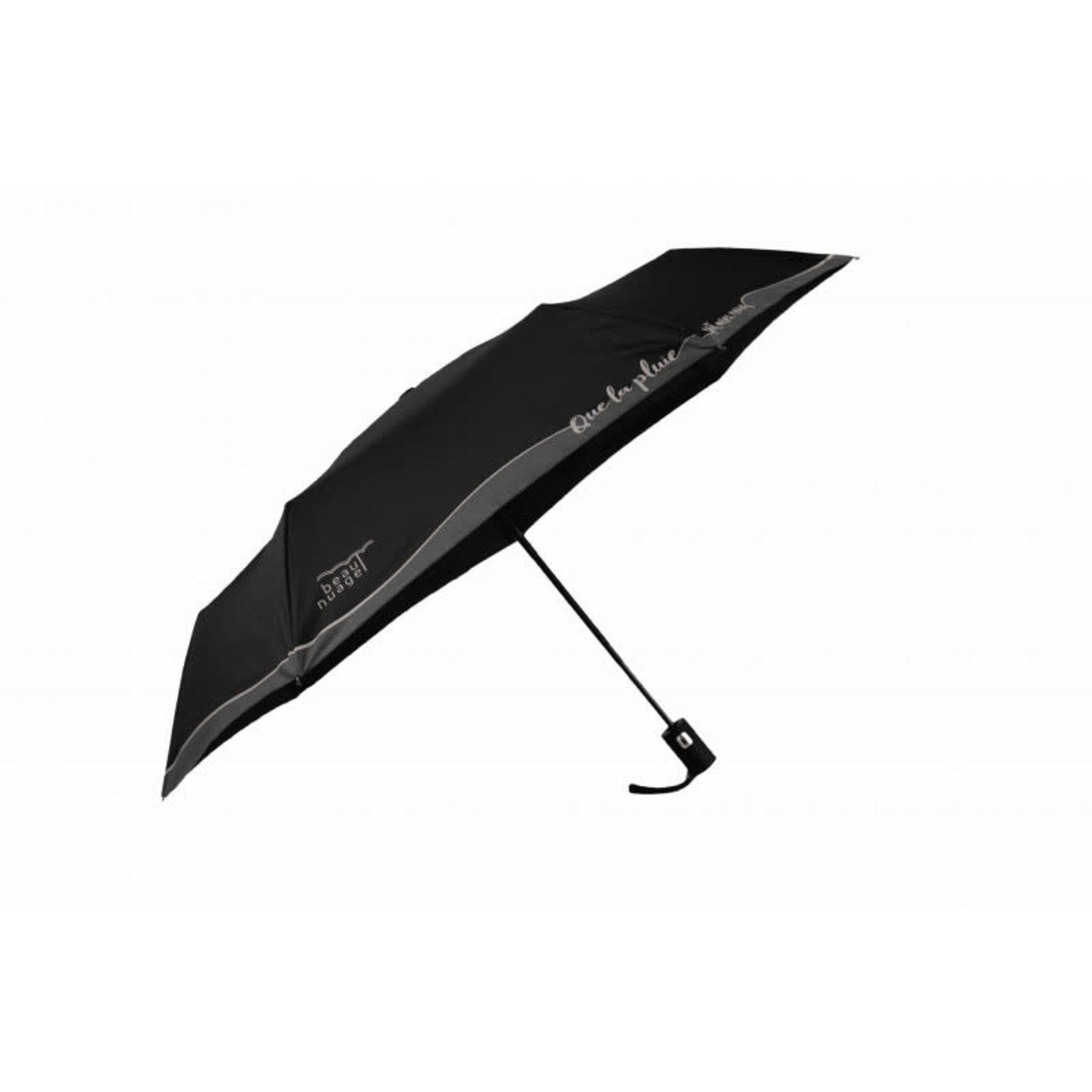 Beau Nuage Beau nuage – Parapluie éco-responsable - L'automatique - noir immuable