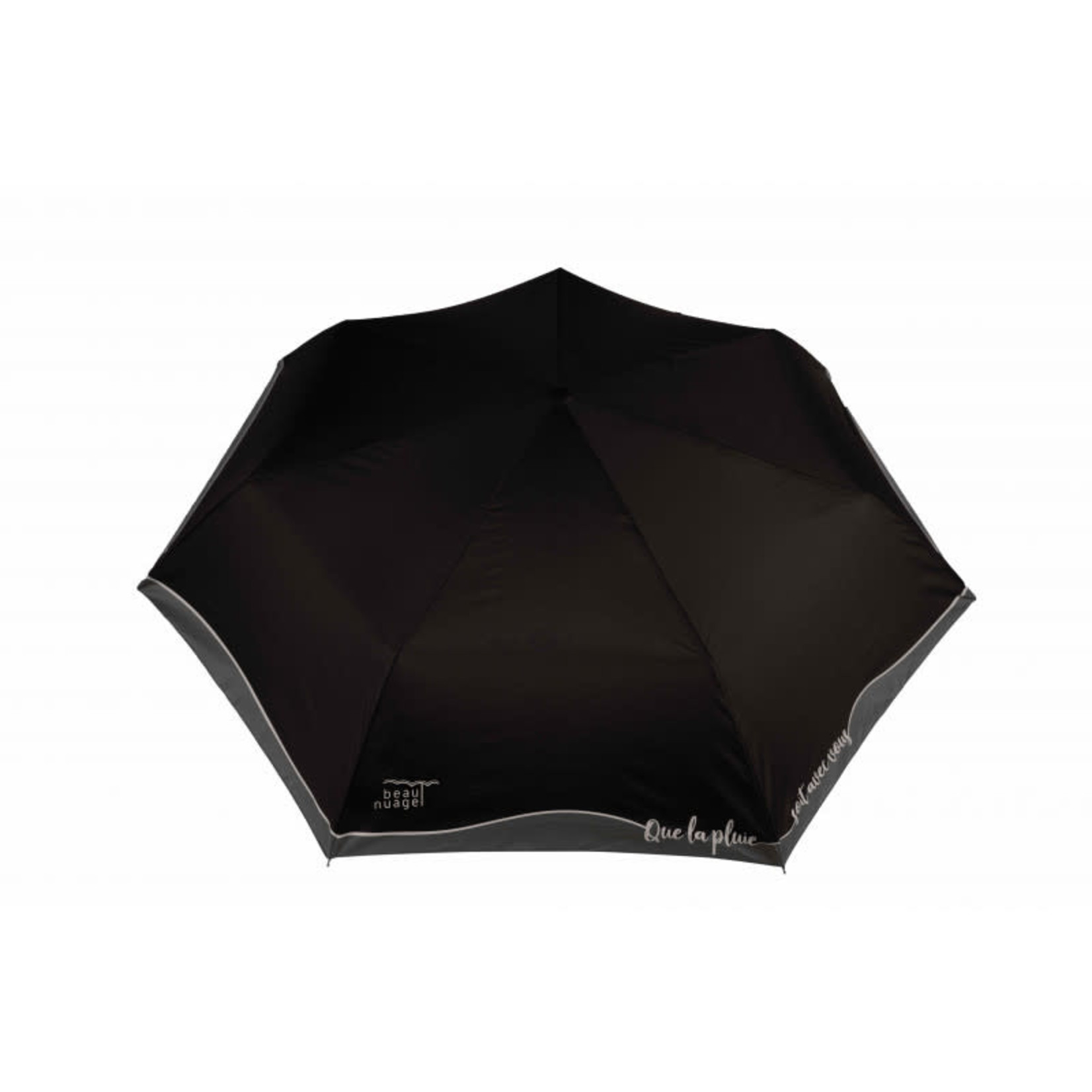 Beau Nuage Beau nuage – Parapluie éco-responsable - L'automatique - noir immuable