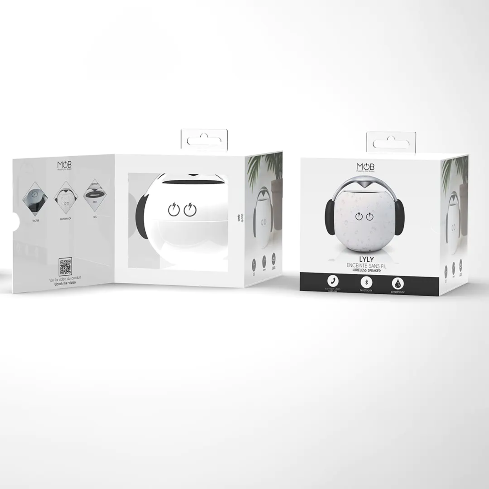 MOB MOB – enceinte bluetooth Lyly - blanc