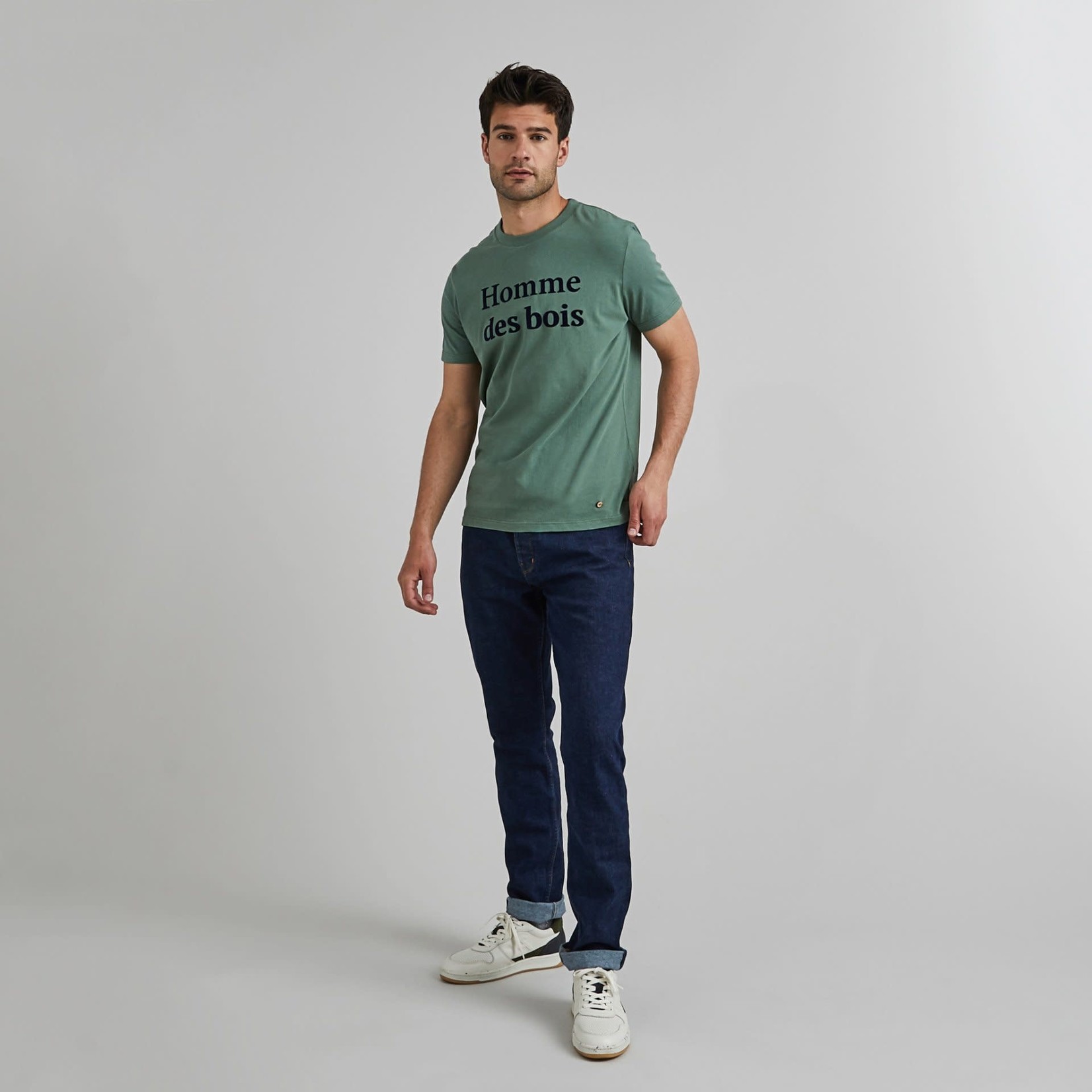 Faguo Faguo - tee-shirt - homme des bois - vert foncé