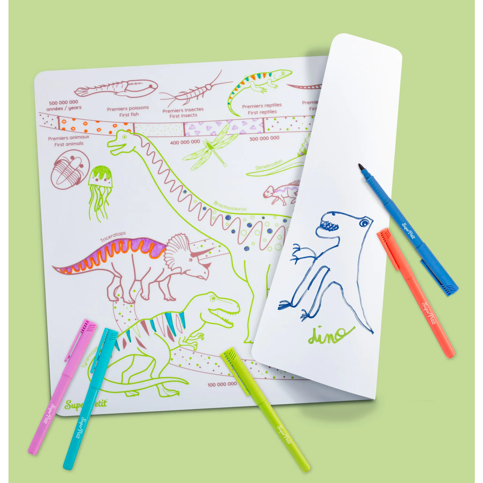 Superpetit Superpetit – set éducatif - l'ère des dinosaures