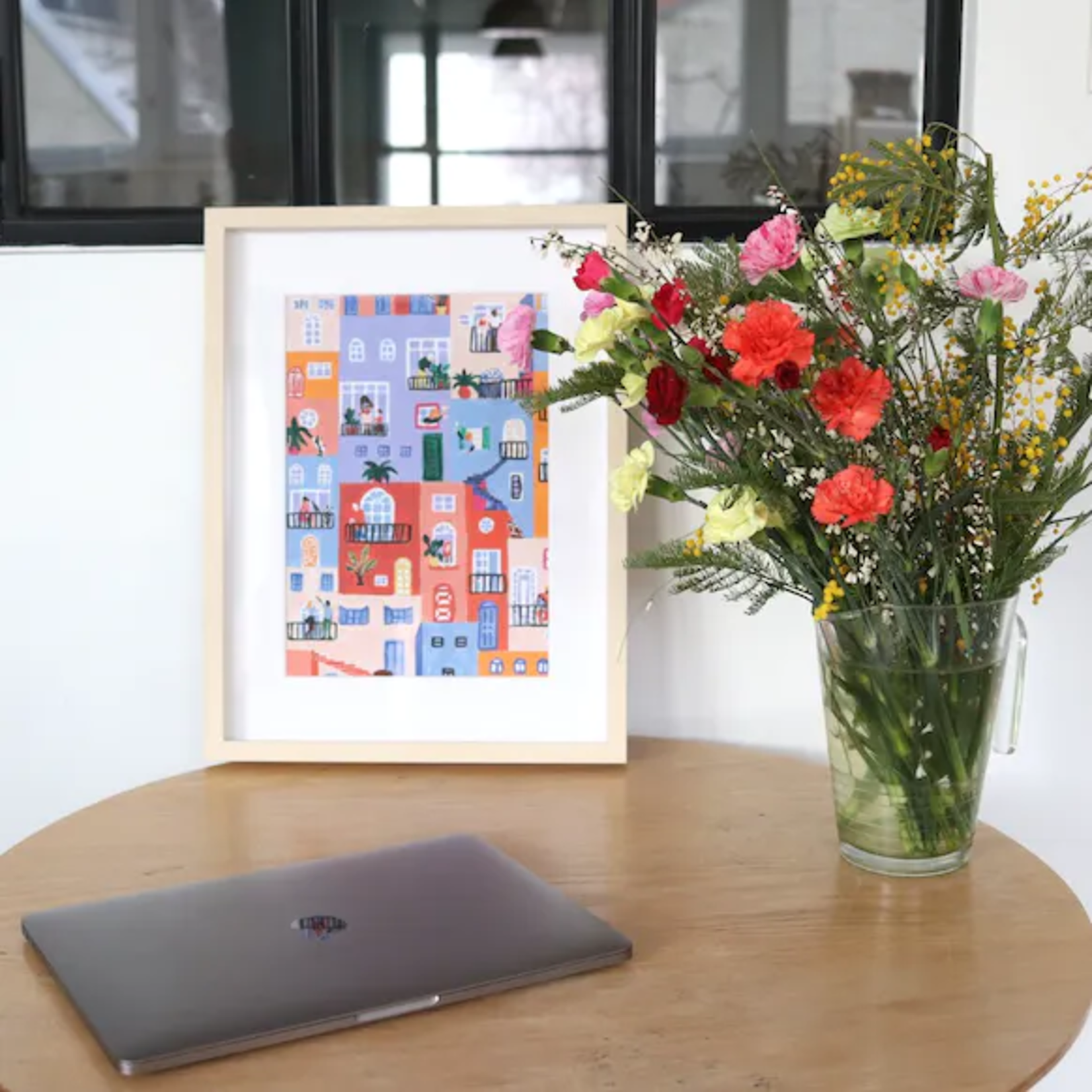 La petite épicerie La petite épicerie - Kit peinture au numéro - home together / Mona Mai