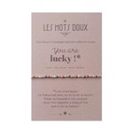 Les Mots Doux Les Mots Doux – bracelet - you are lucky