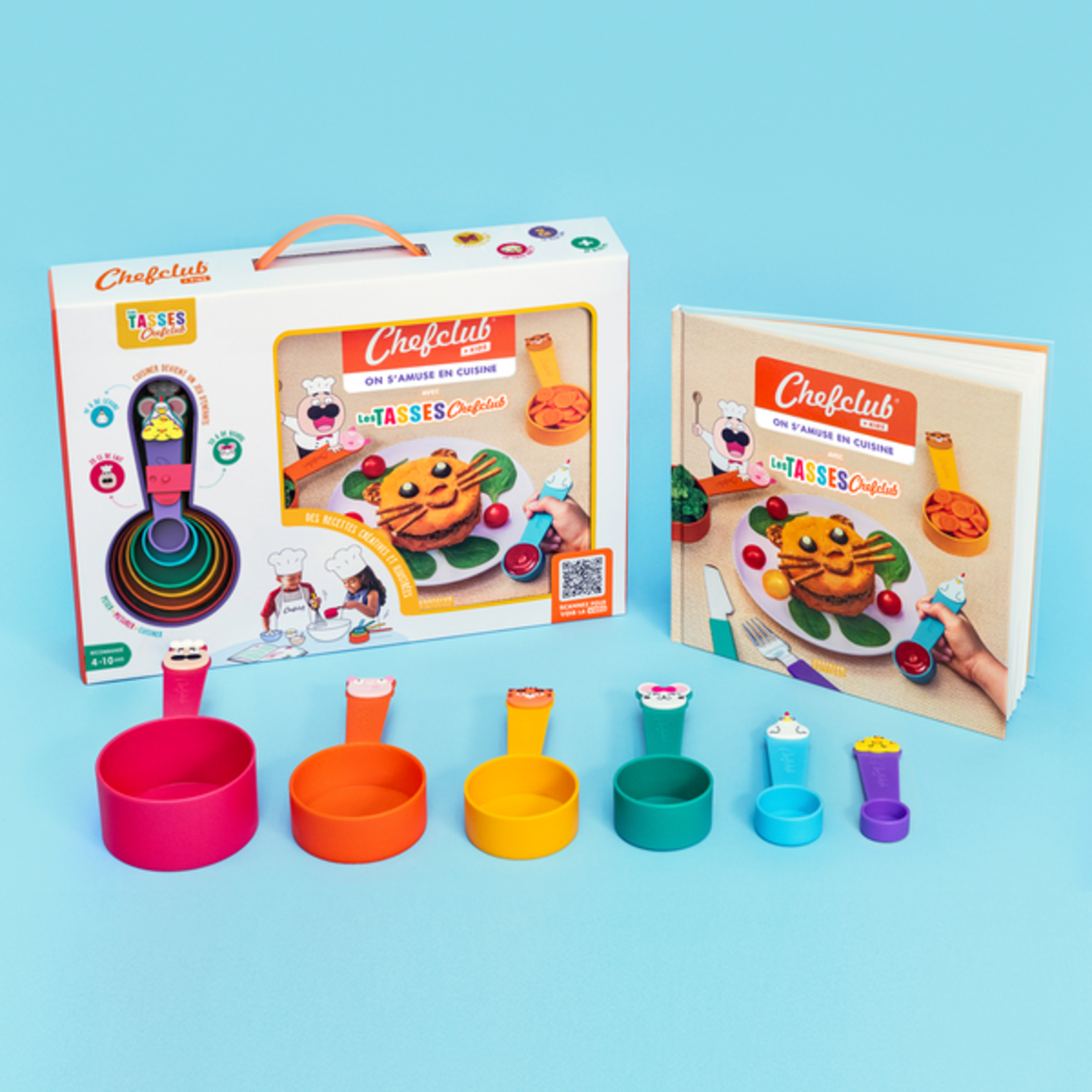 CHEF CLUB - Livre Kids : On s'amuse en Cuisine - Le zèbre à pois sprl