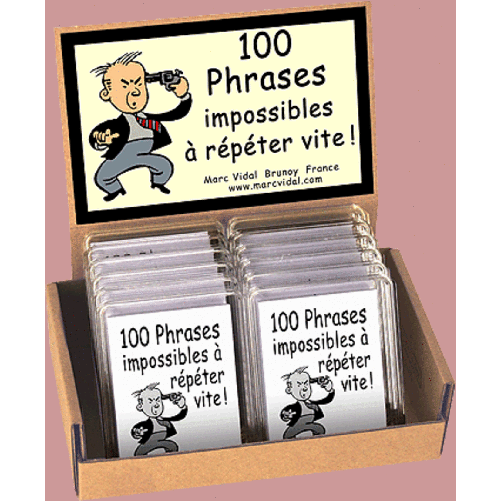 Marc Vidal Marc Vidal - 100 phrases impossibles à répéter vite