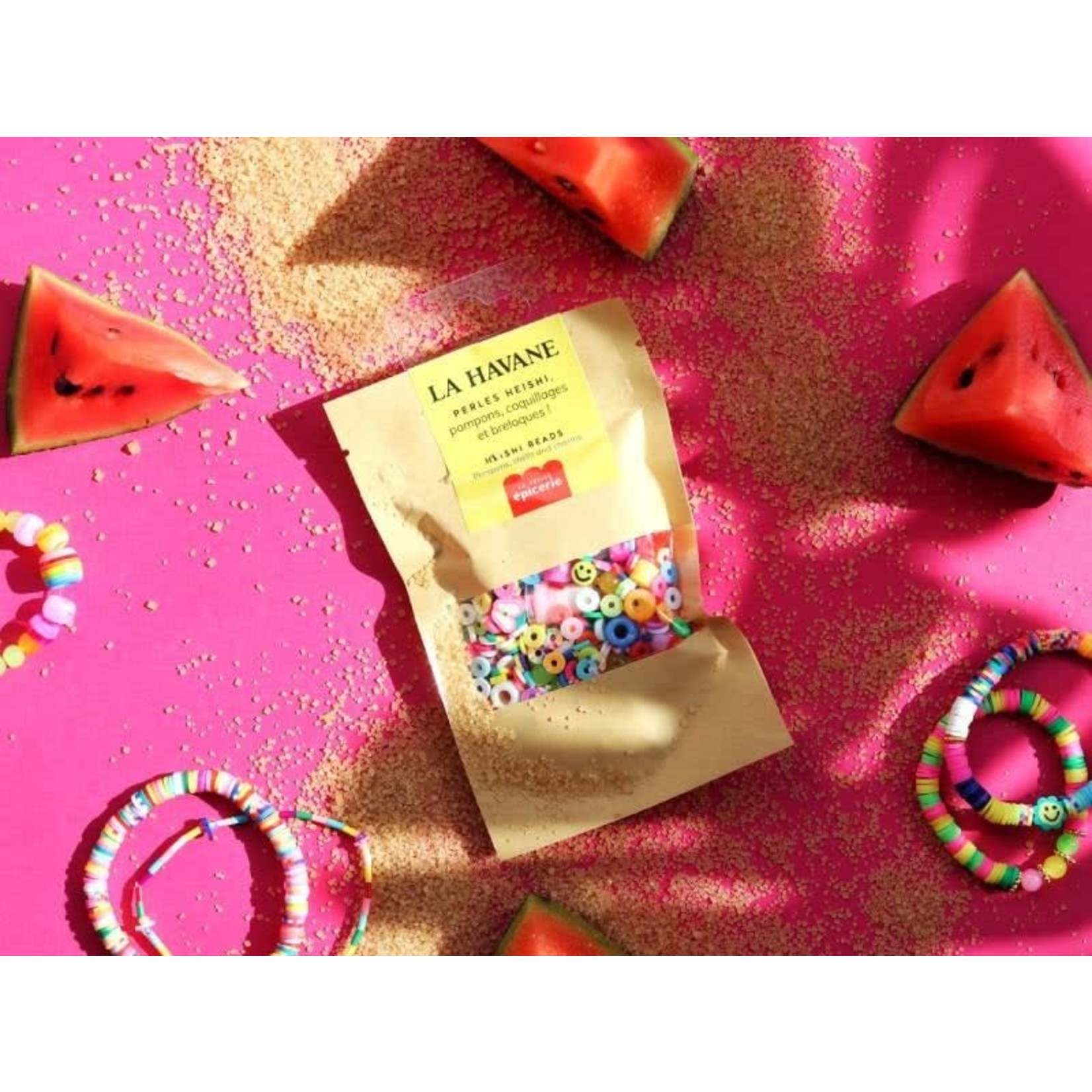 La petite épicerie La petite épicerie - mélange de perles Heishi et de breloques - La Havane
