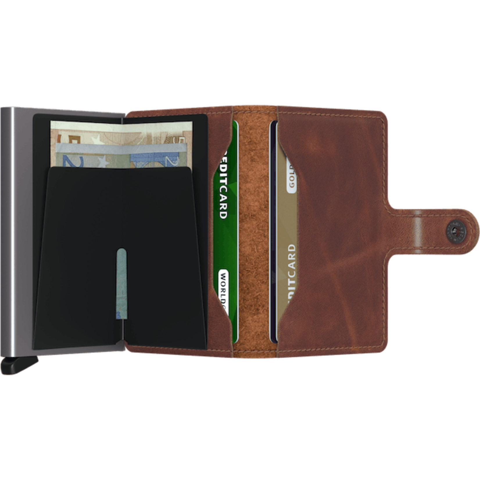 Secrid Secrid – Miniwallet vintage brown