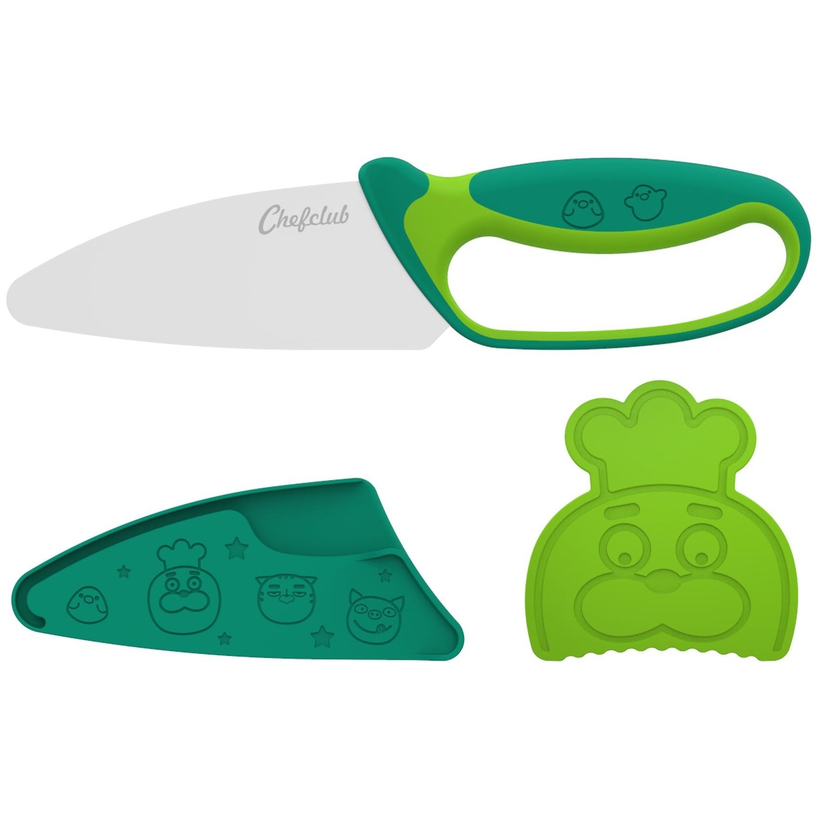 Chef club Chef club – kit couteau - vert