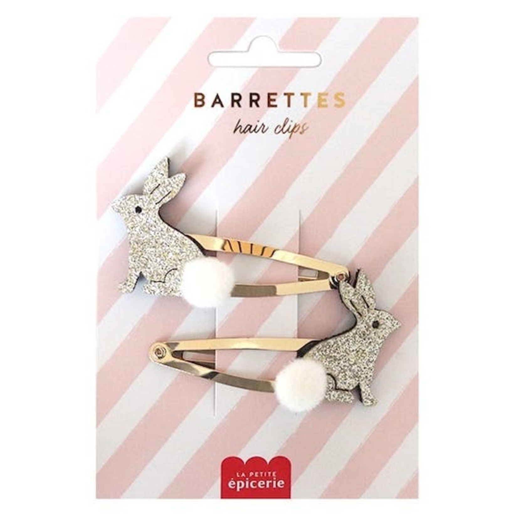 La petite épicerie La petite épicerie - barrettes cheveux - lapins