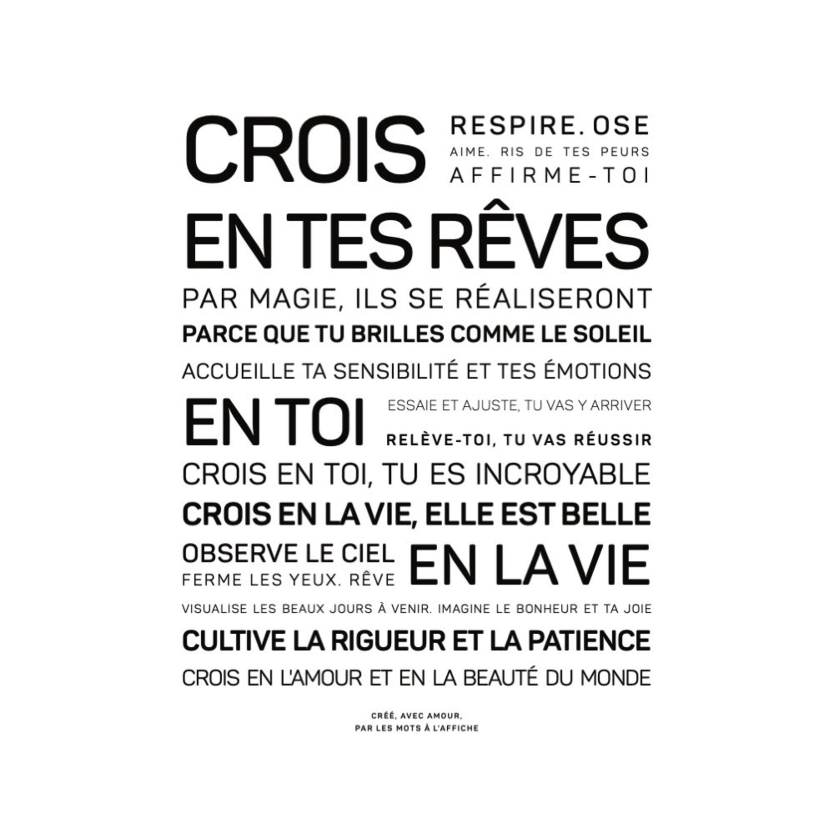 Les Mots Doux Les Mots Doux X Les mots à l'affiche - bracelet - rêves