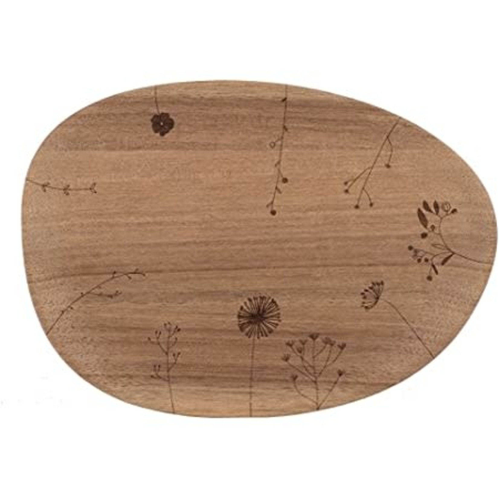 Räder Räder - plateau en bois - fleurs