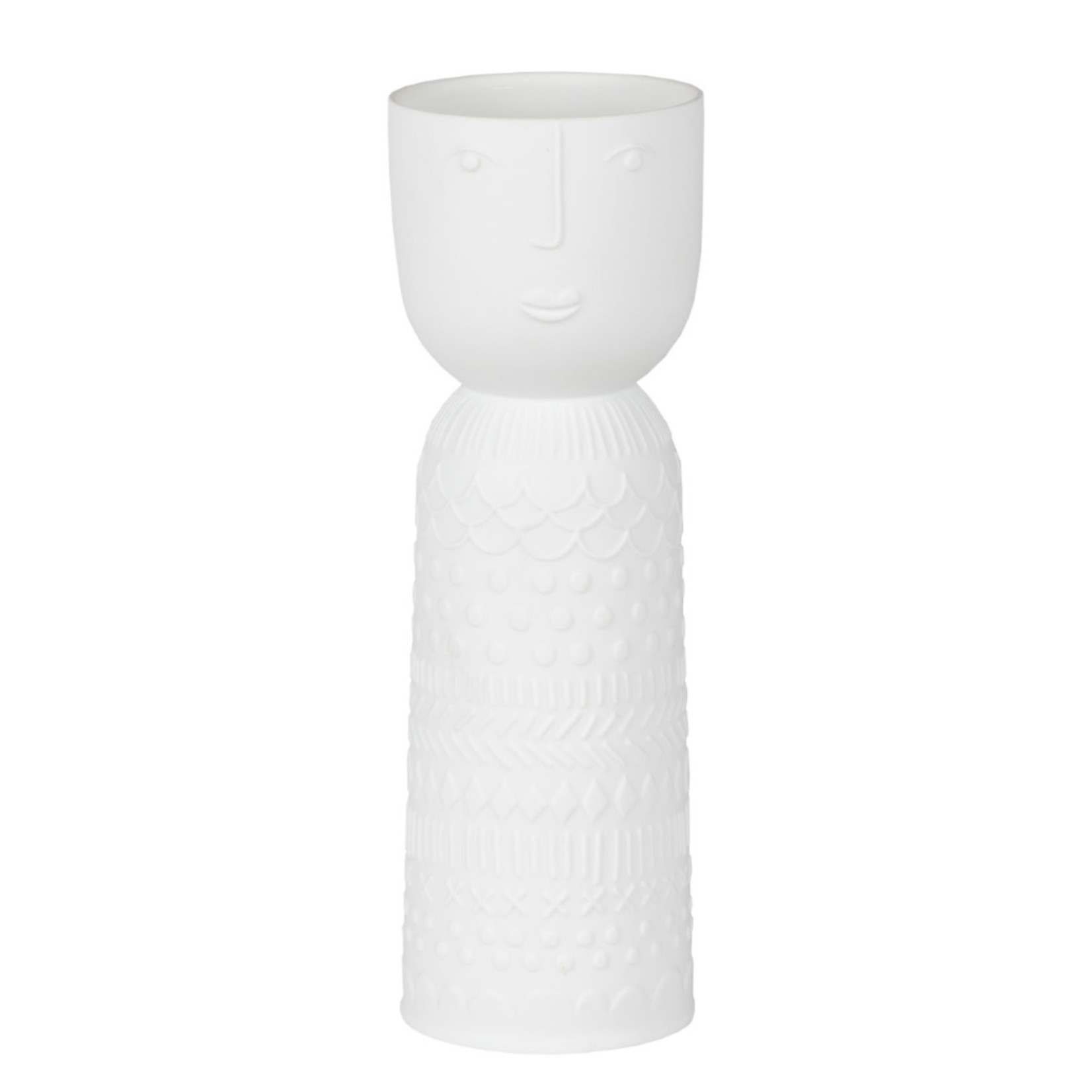 Räder Räder - vase porcelaine - visage L - Lucia