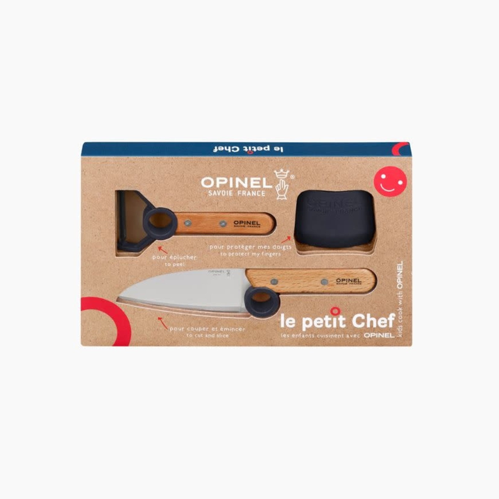 Opinel Opinel – les petits chefs – 3 pièces - bleu