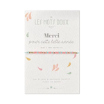 Les Mots Doux Les Mots Doux – bracelet morse – merci pour cette d'année