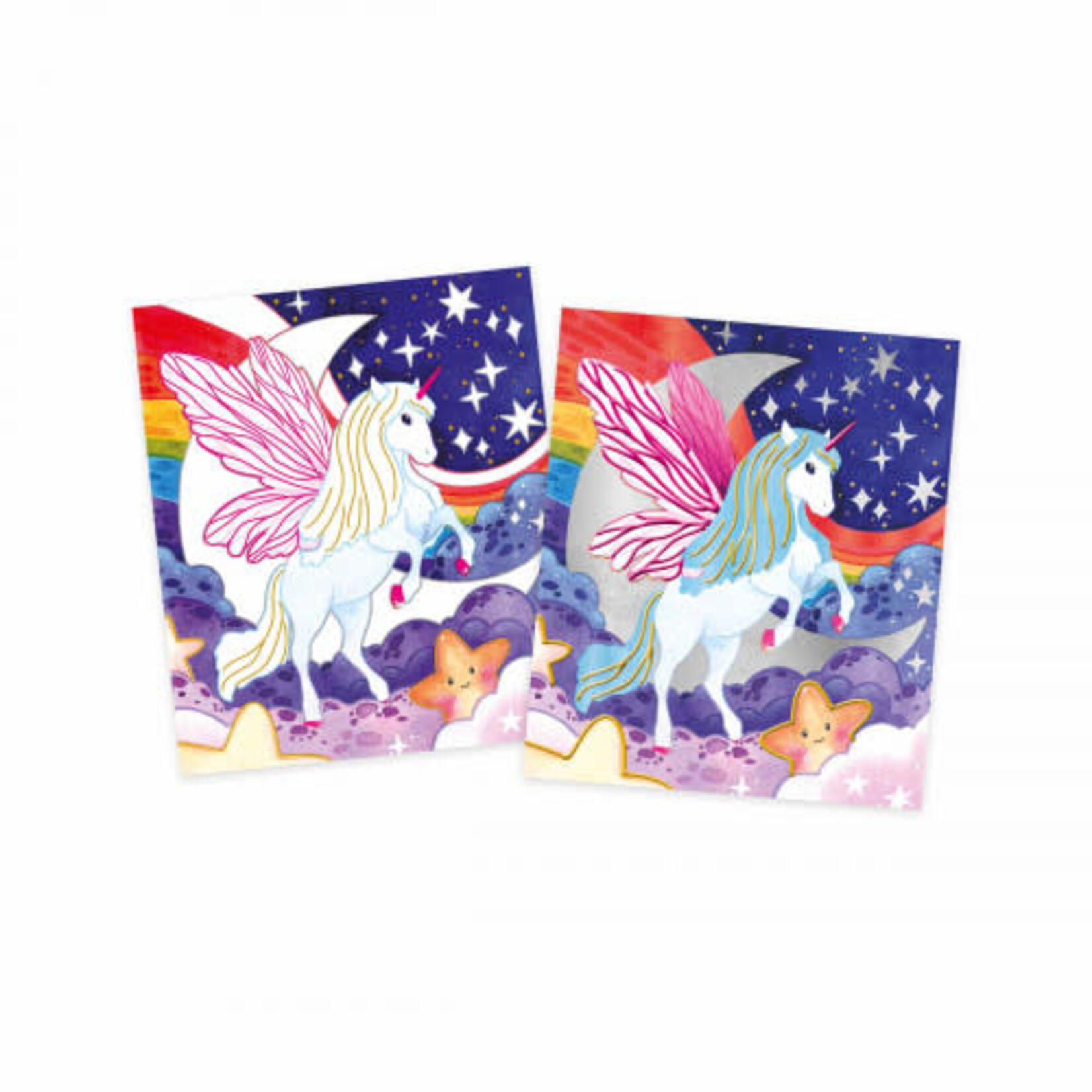 Janod Janod - kit créatif - peinture nacrée et 3d - licorne