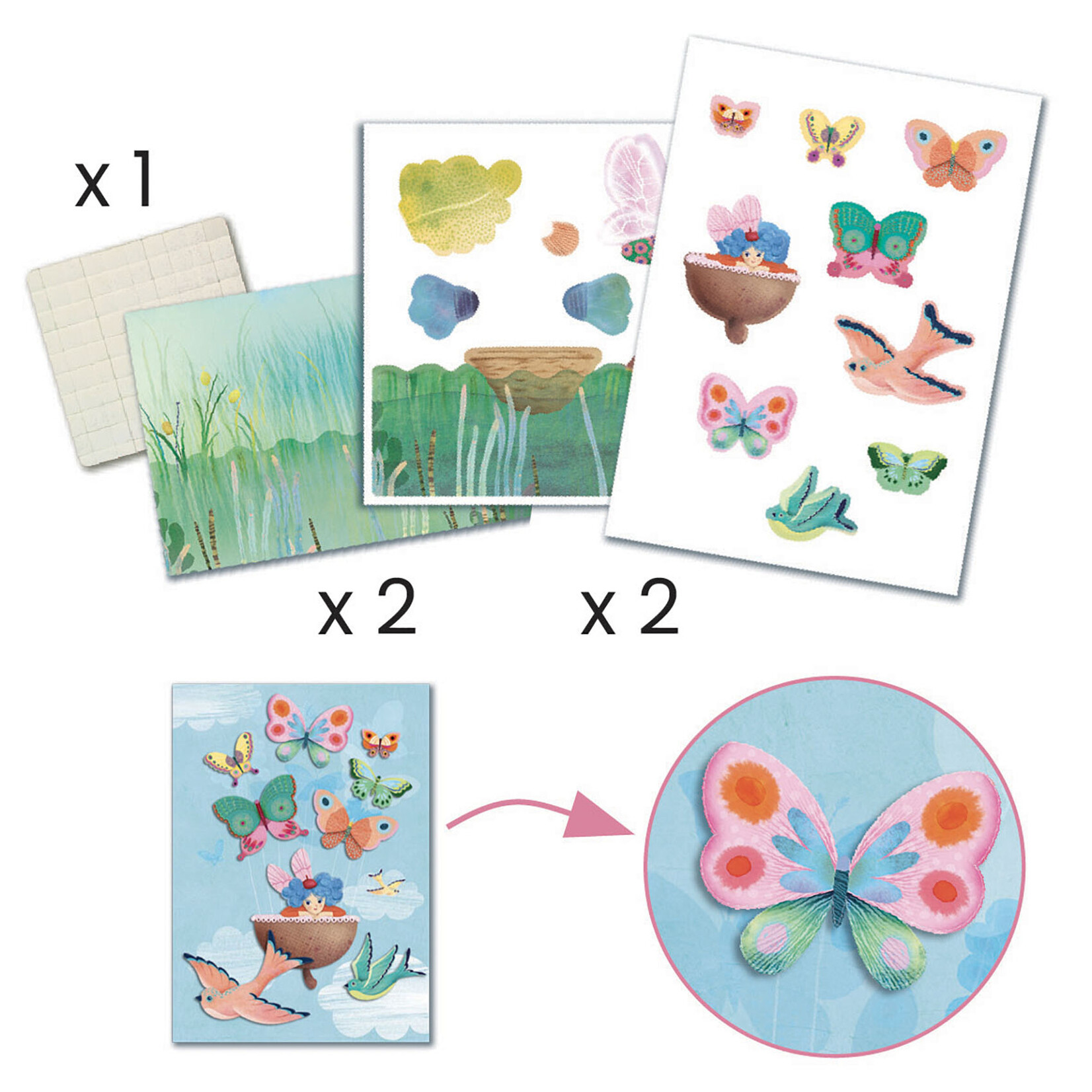 Djeco Djeco - coffret multi activités - fairy box