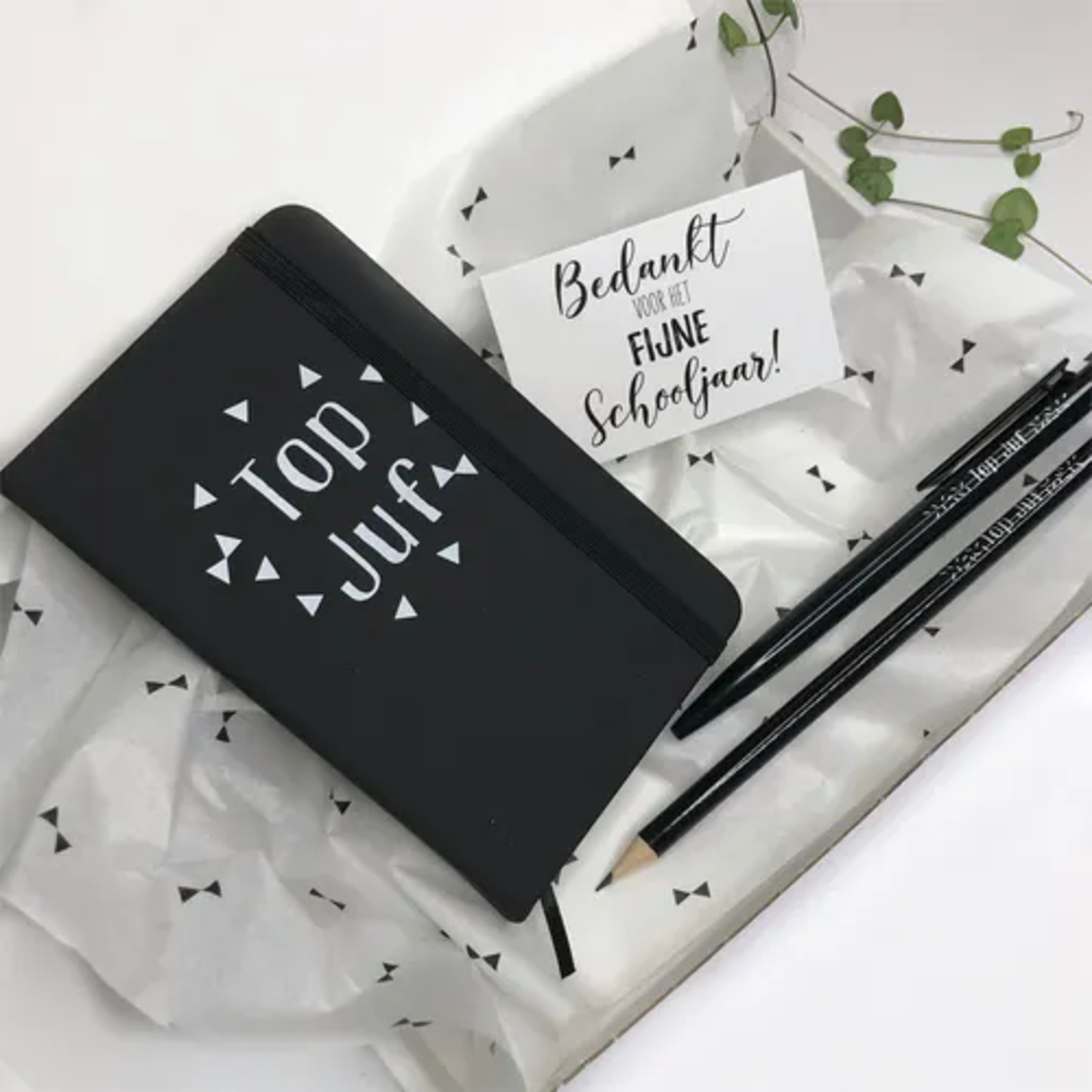 Sproetiz Sproetiz - boite cadeau - bedankt jus - rose / noir