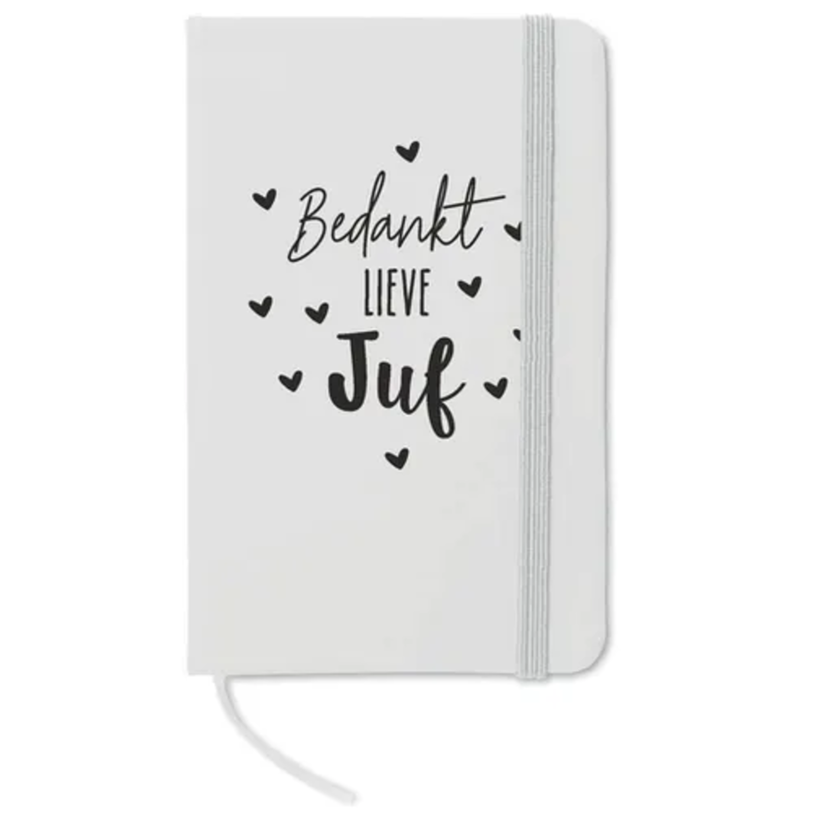 Sproetiz Sproetiz - carnet bedankt lieve Juf - blanc