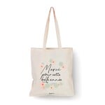 Bubble gum Tote bag - naturel - merci pour cette belle année