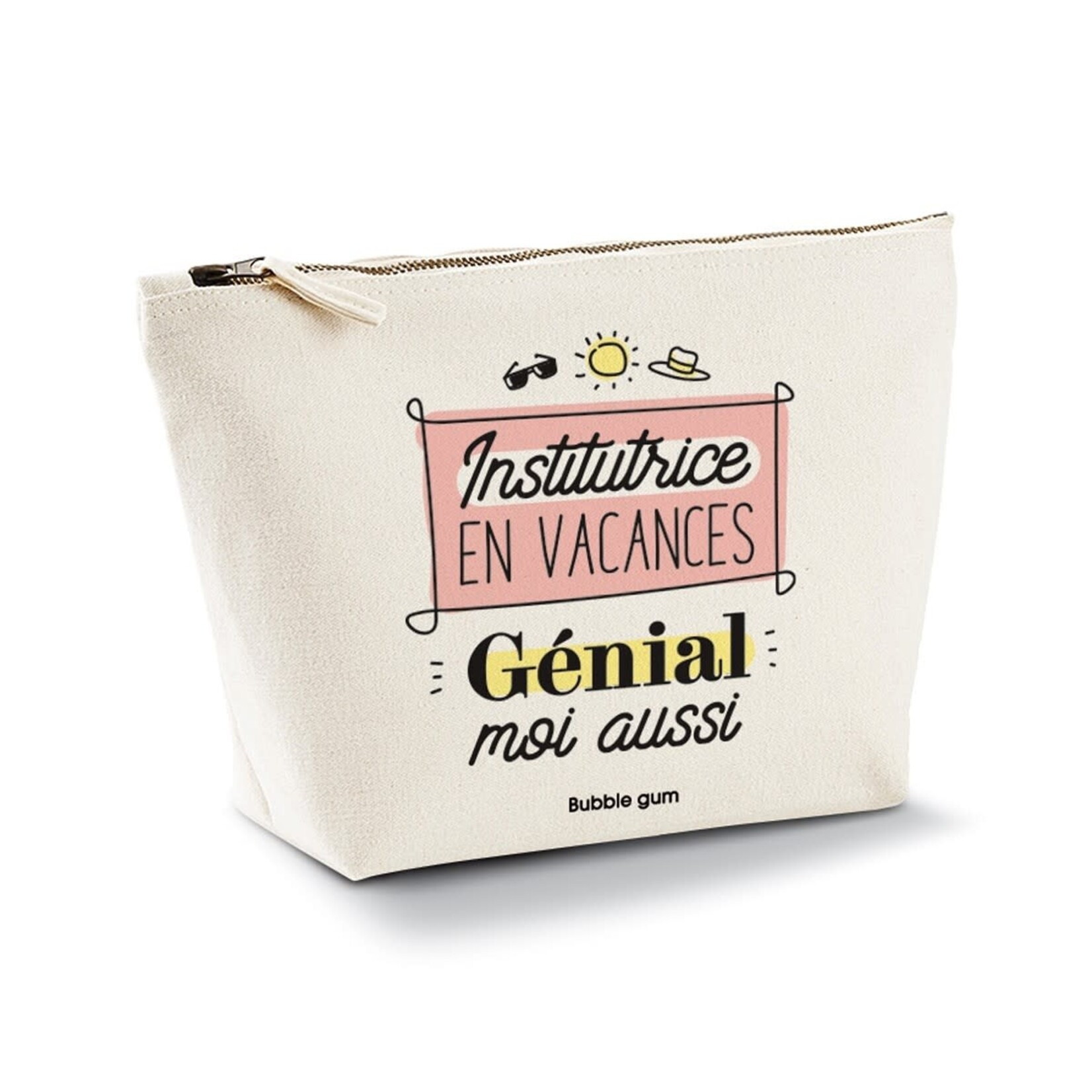 Bubble gum Trousse S - institutrice en vacances