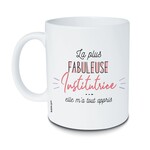 Bubble gum Mug - la plus fabuleuse institutrice