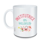 Bubble gum Mug - institutrice en vacances cocktail