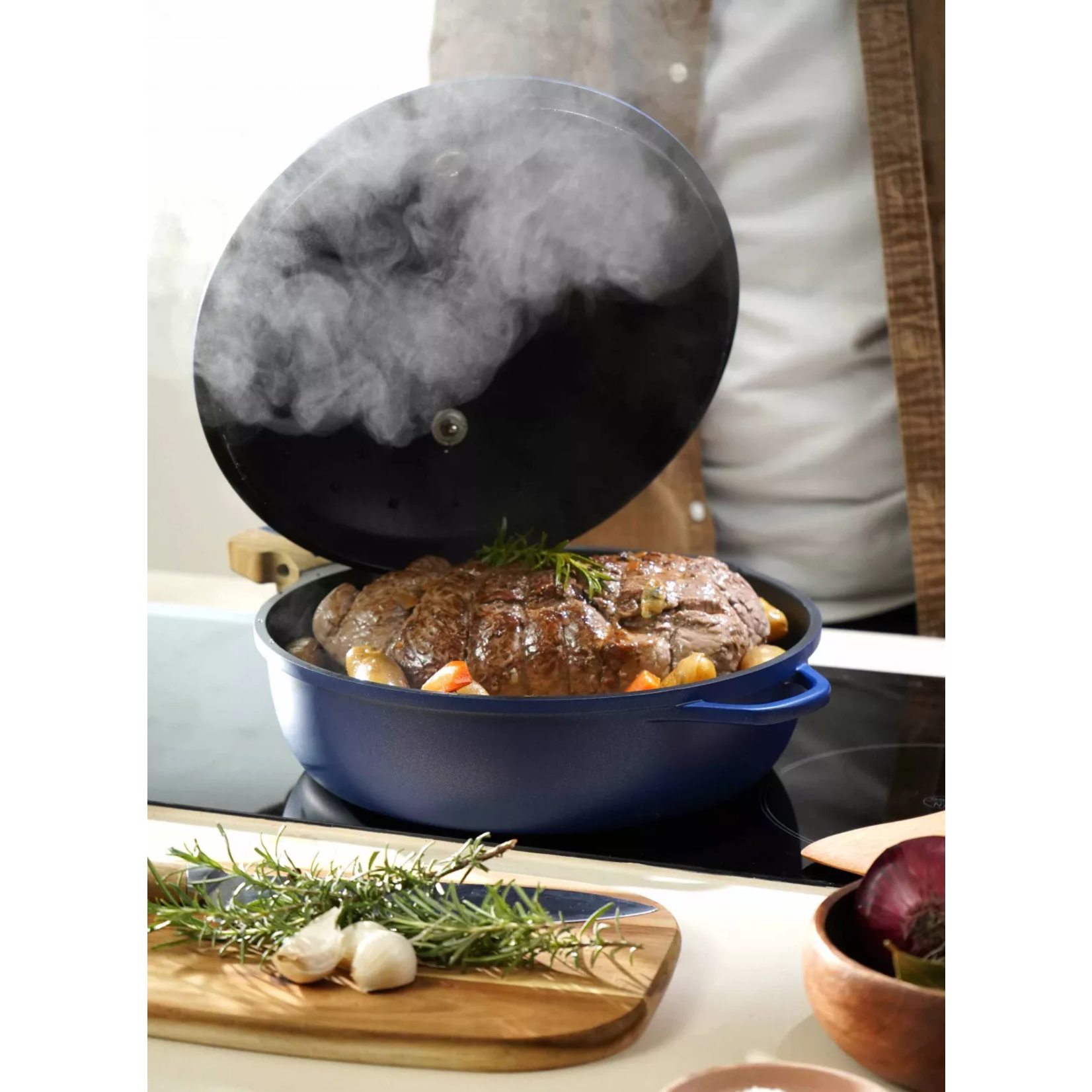 Cookut Cookut - la fabuleuse poêle 8 en 1 - 28 cm - saphir