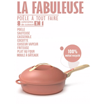 Cookut Cookut - la fabuleuse poêle 8 en 1 - 28 cm - pivoine