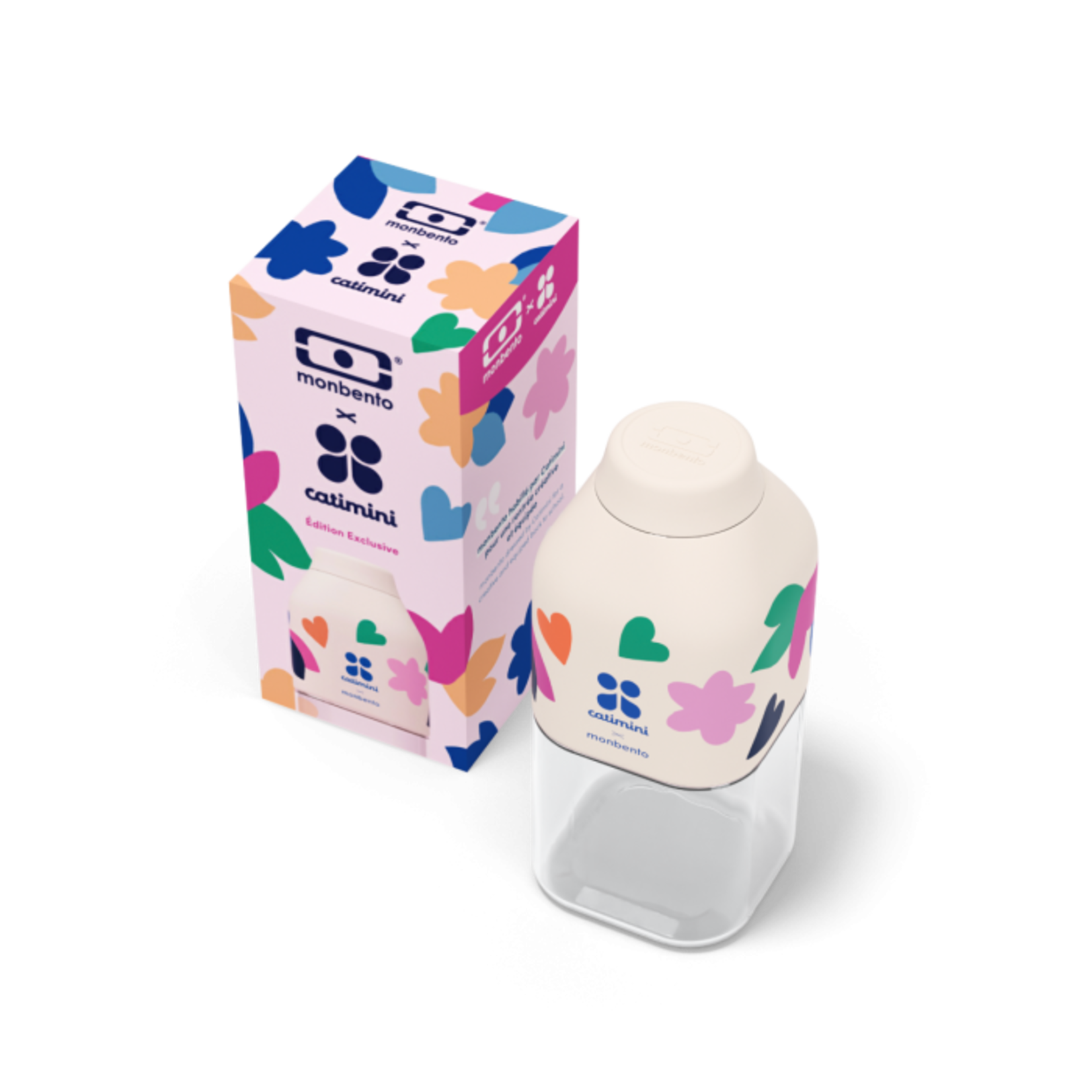 Monbento Monbento – bouteille mini positive S - Catimini - cream papercut