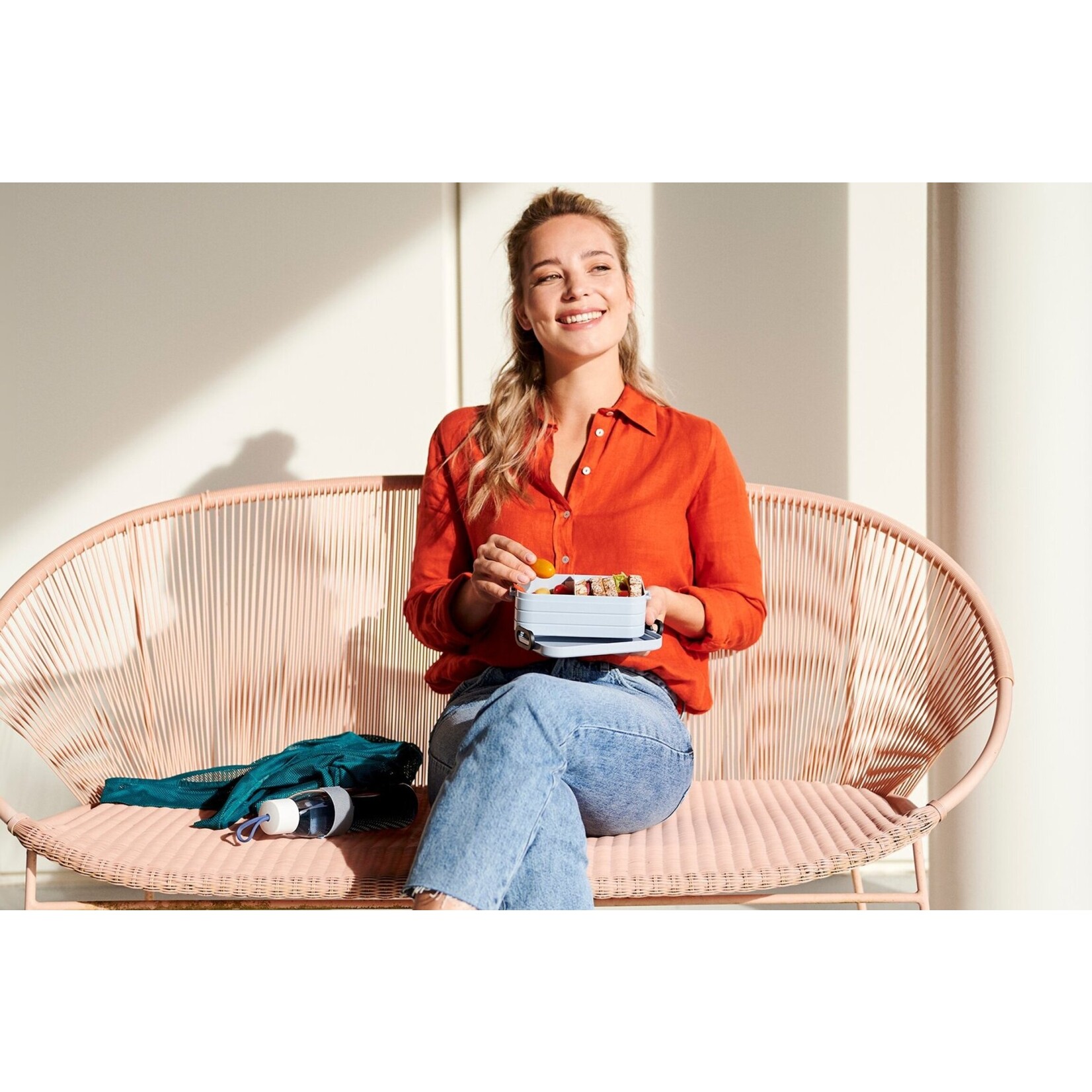 Mepal Mepal - boite à tartines - take a break midi - nordic blue