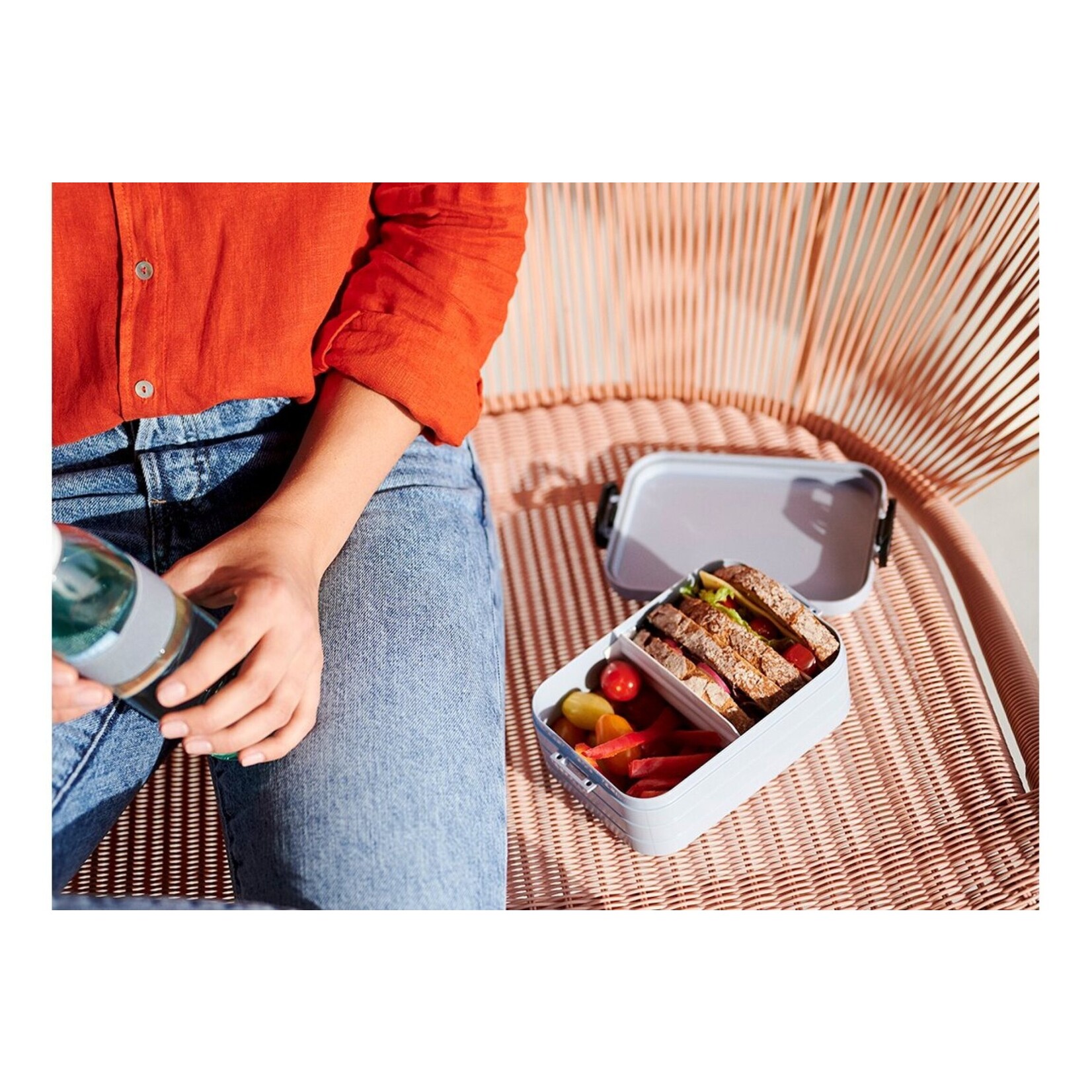 Mepal Mepal - boite à tartines - take a break midi - nordic blue