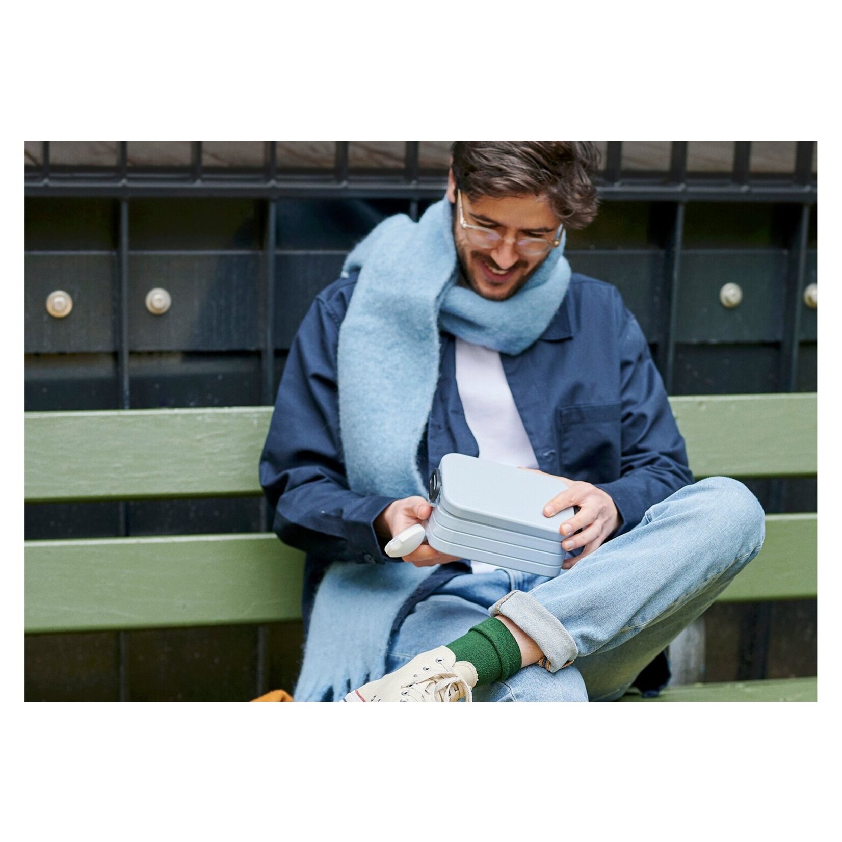 Mepal Mepal - boite à tartines - take a break midi - nordic blue