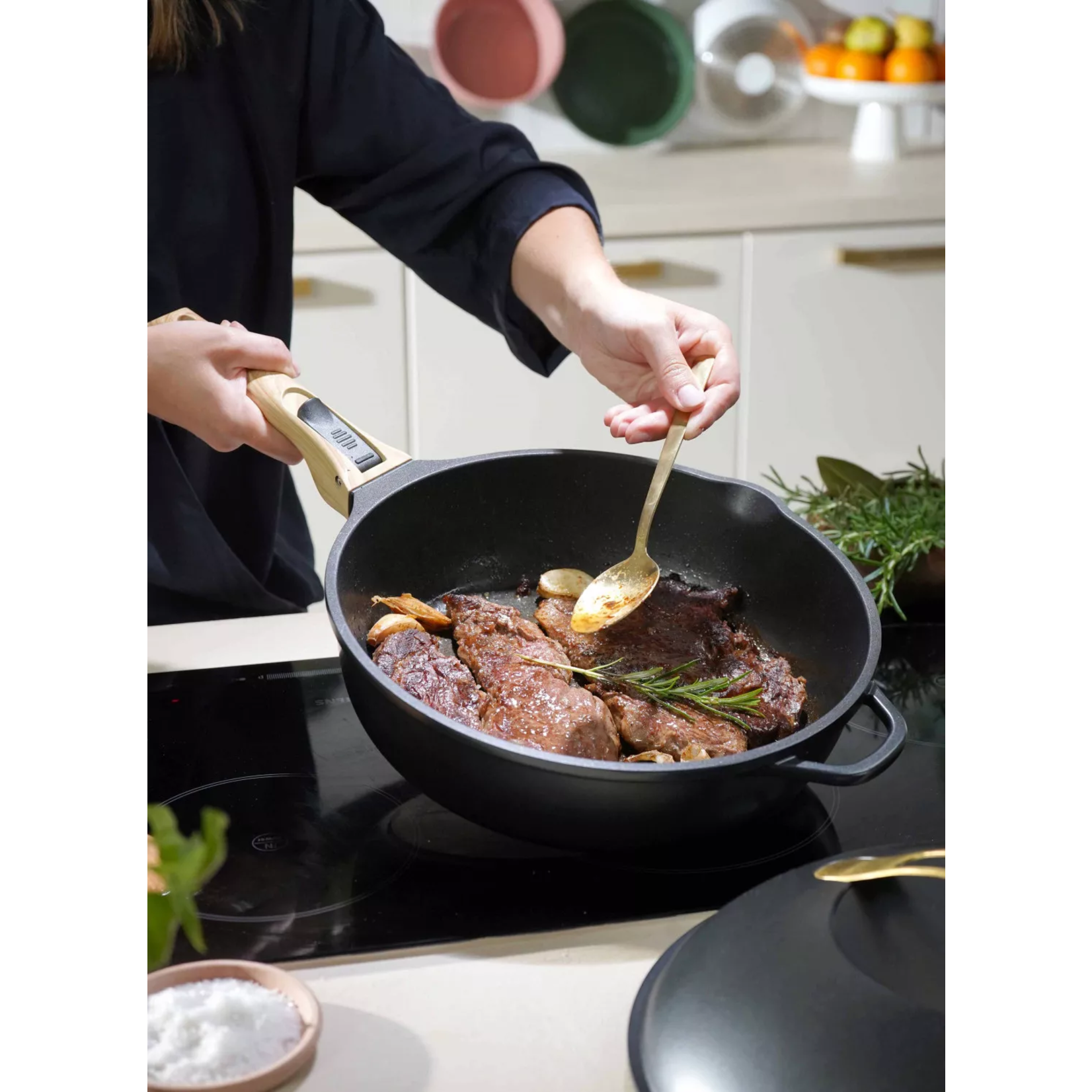 Cookut Cookut - la fabuleuse poêle 8 en 1 - 28 cm - météore