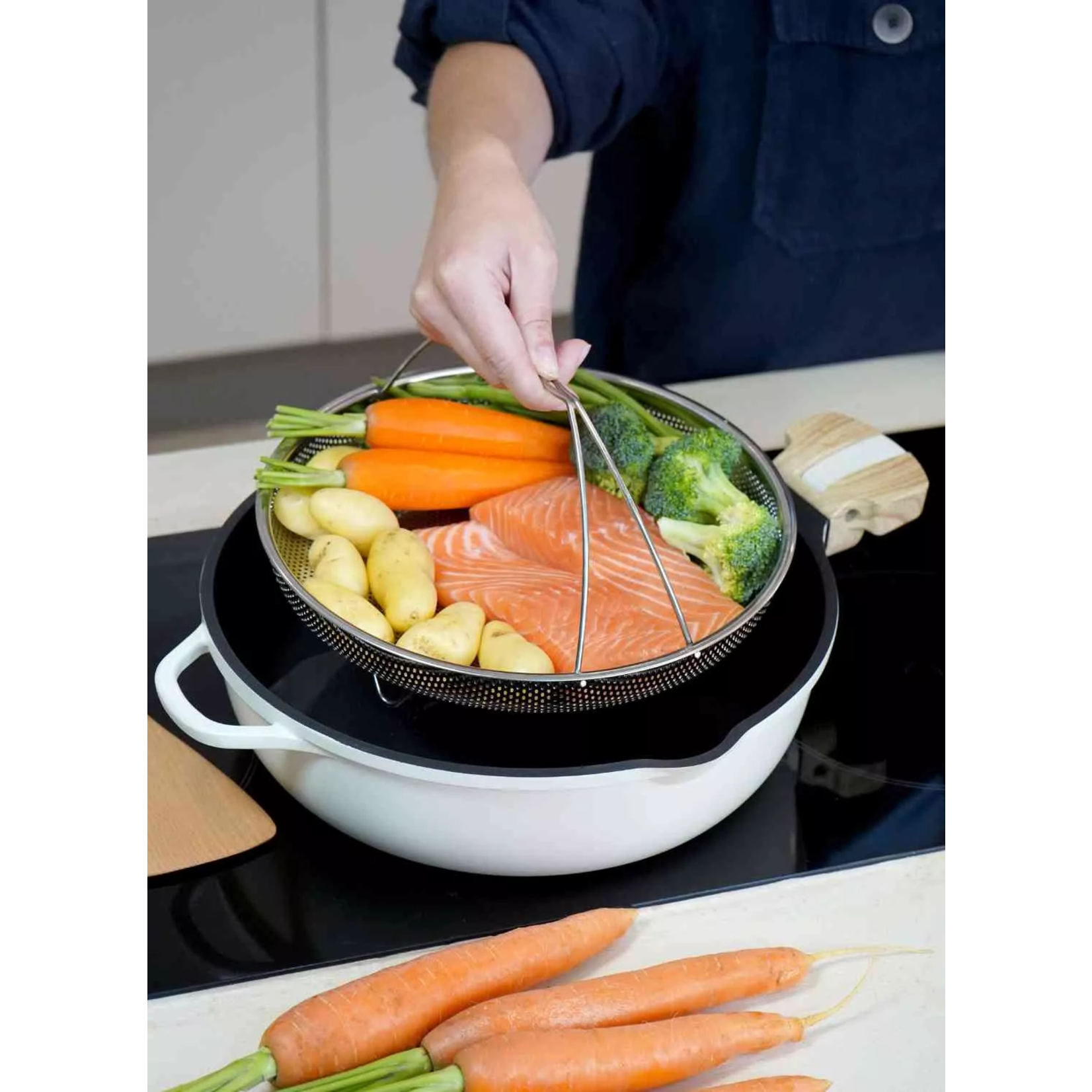 Cookut Cookut - la fabuleuse poêle 8 en 1 - 28 cm - meringue