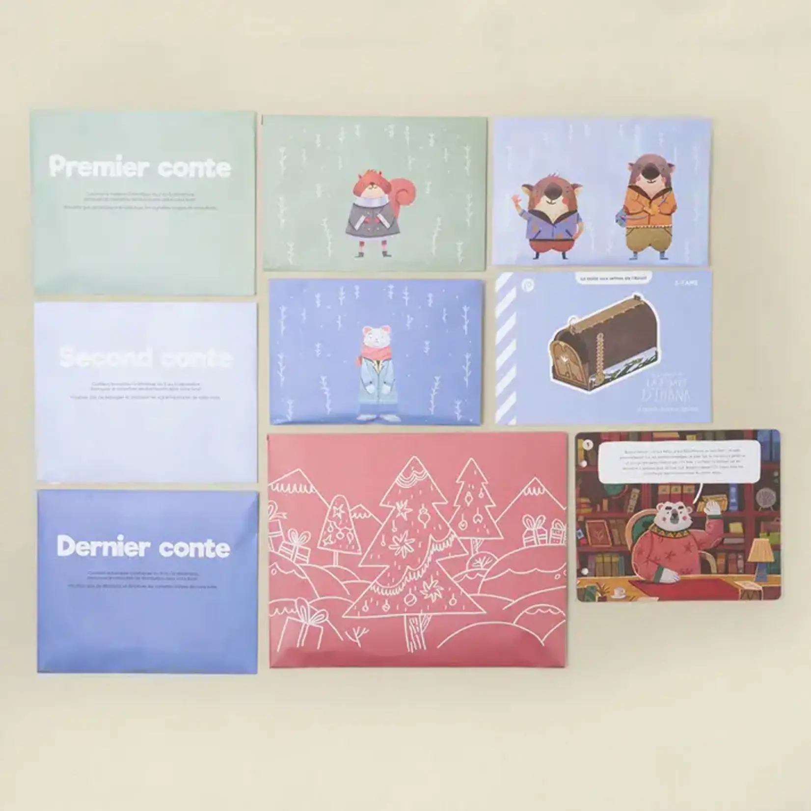 Pandacraft Pandacraft - la boite aux lettres de l'Avent - les contes de la forêt d'Ihana