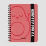 Mr Wonderful Mr Wonderful - agenda wonder 2024 - semainier - rose - Tu vas assurer