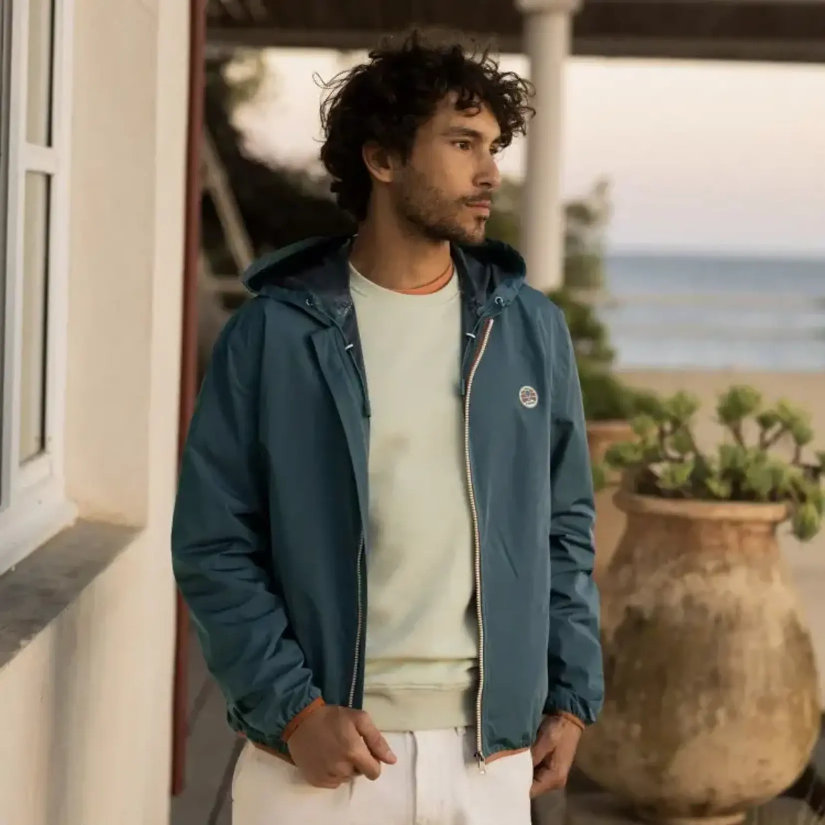 Faguo Faguo – imperméable Carnoet - bleu