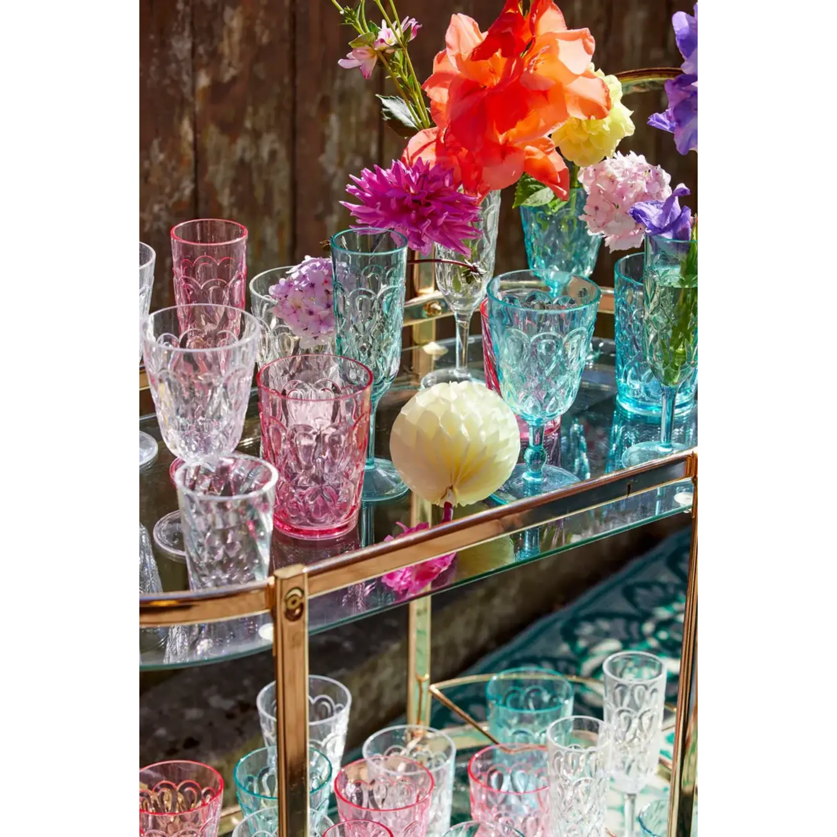 Rice Rice - verre à vin - swirly - tranparent