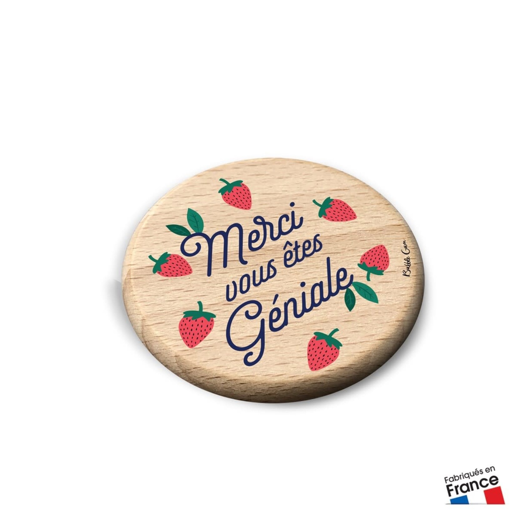 Bubble gum Magnet - merci vous êtes géniale