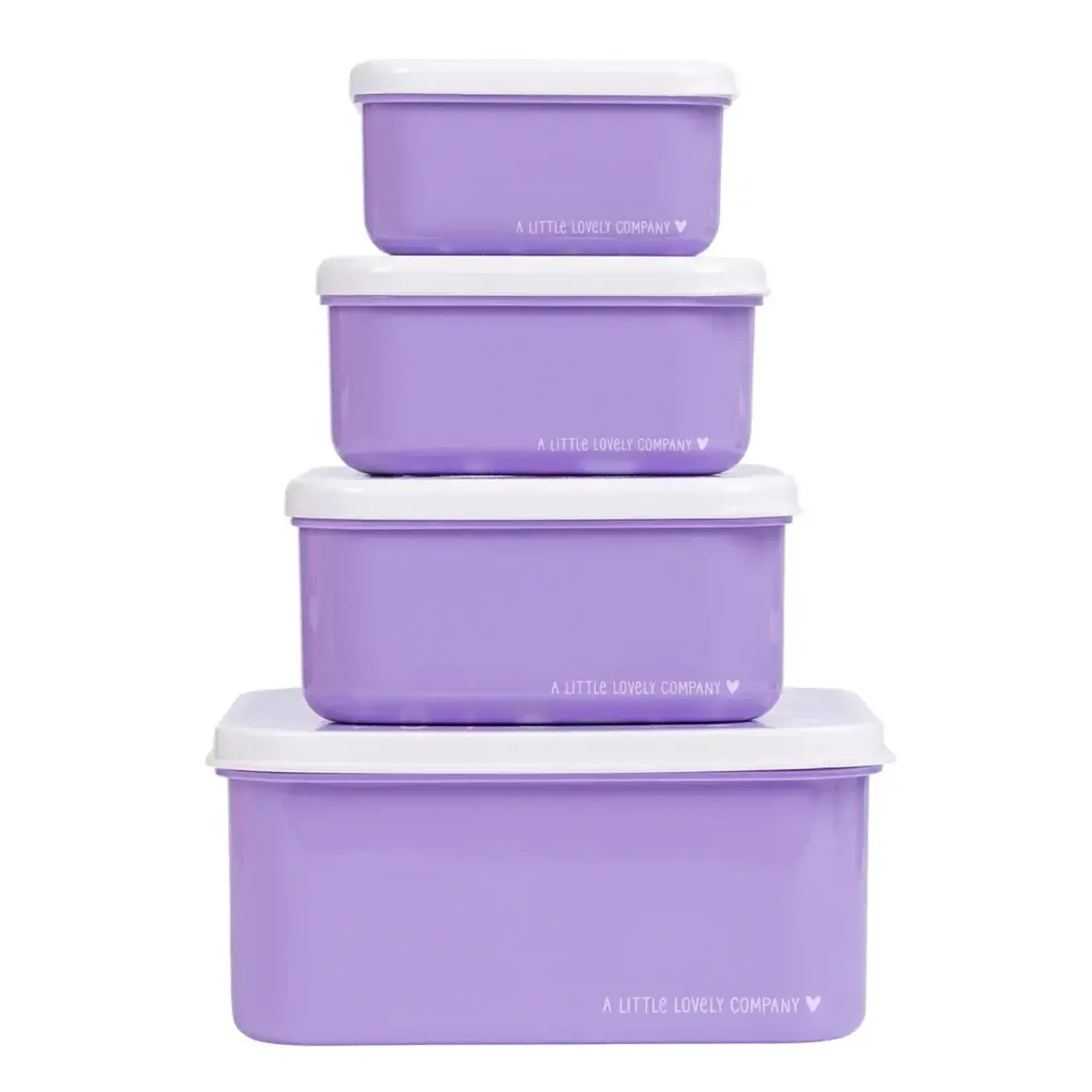 A little lovely company ALLC – Snack box x4 - unicorn dreams