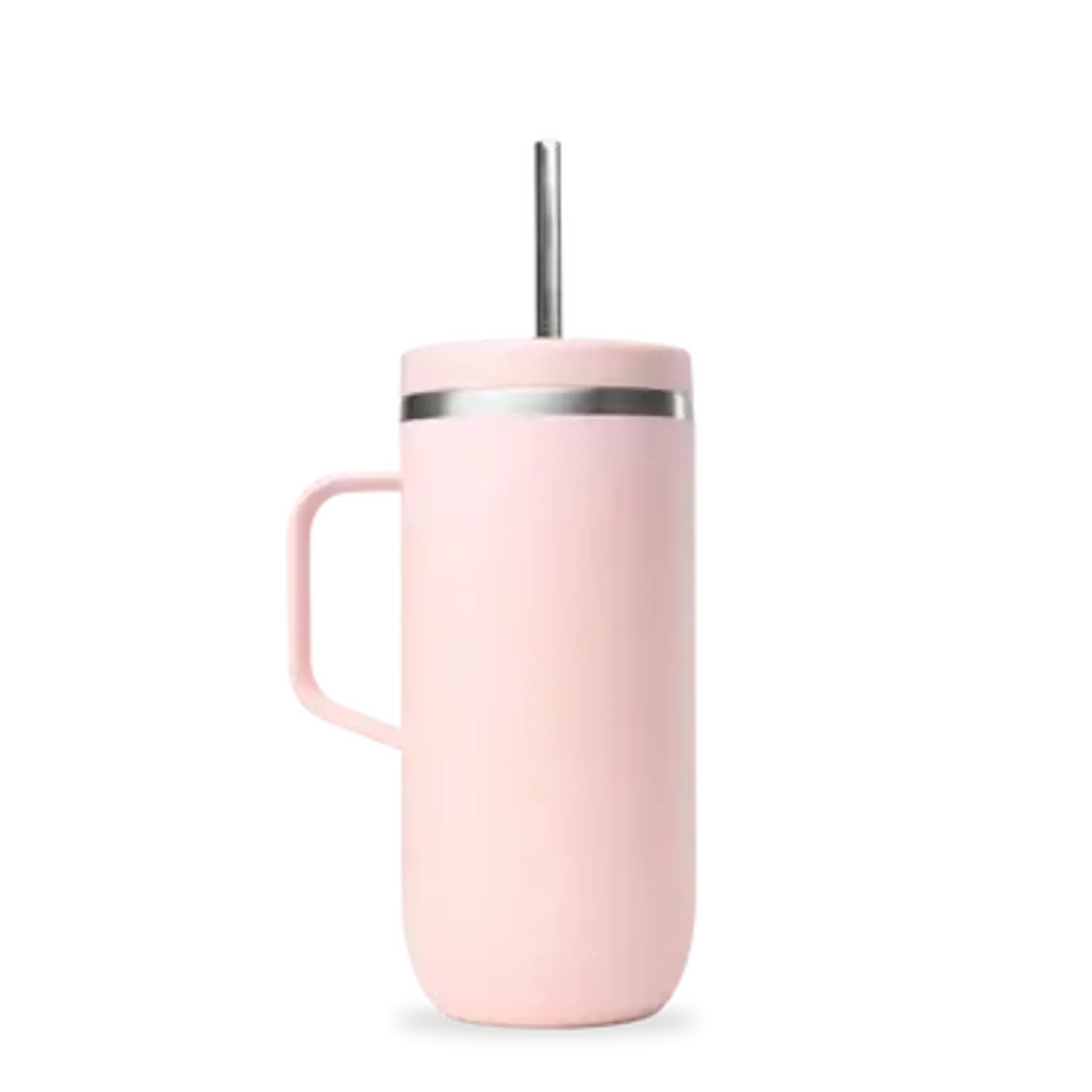 Qwetch Qwetch – cold cup isotherme - anse - pastel - rose - 600ml