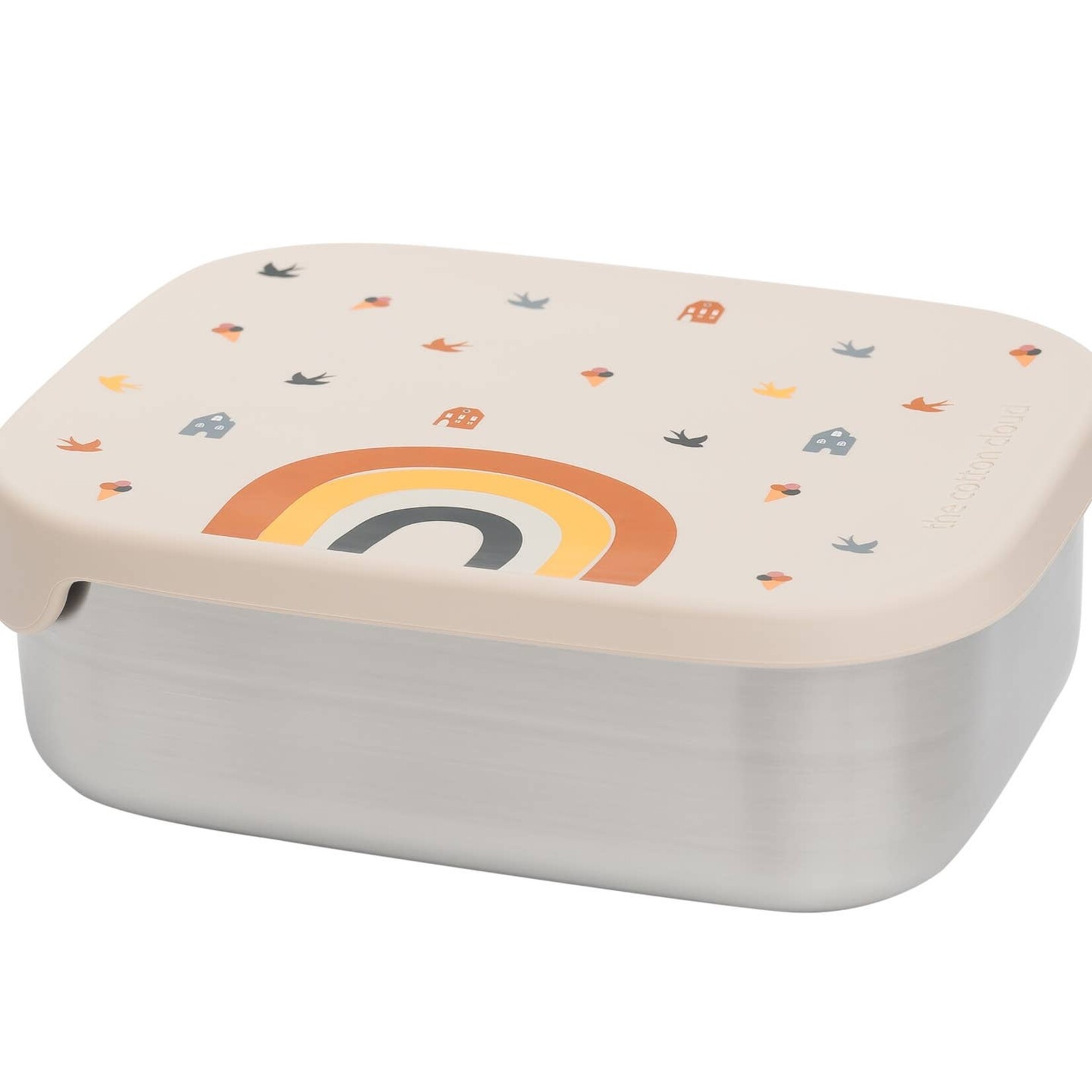 The cotton cloud The cotton cloud - boite à lunch acier - arc-en-ciel - 350ml