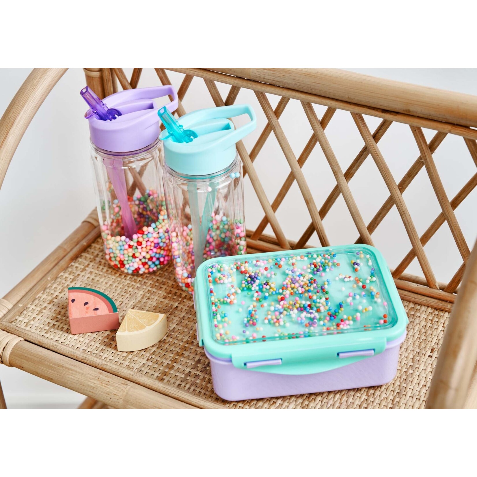 Petit Monkey Petit Monkey – lunchbox - pop – mauve