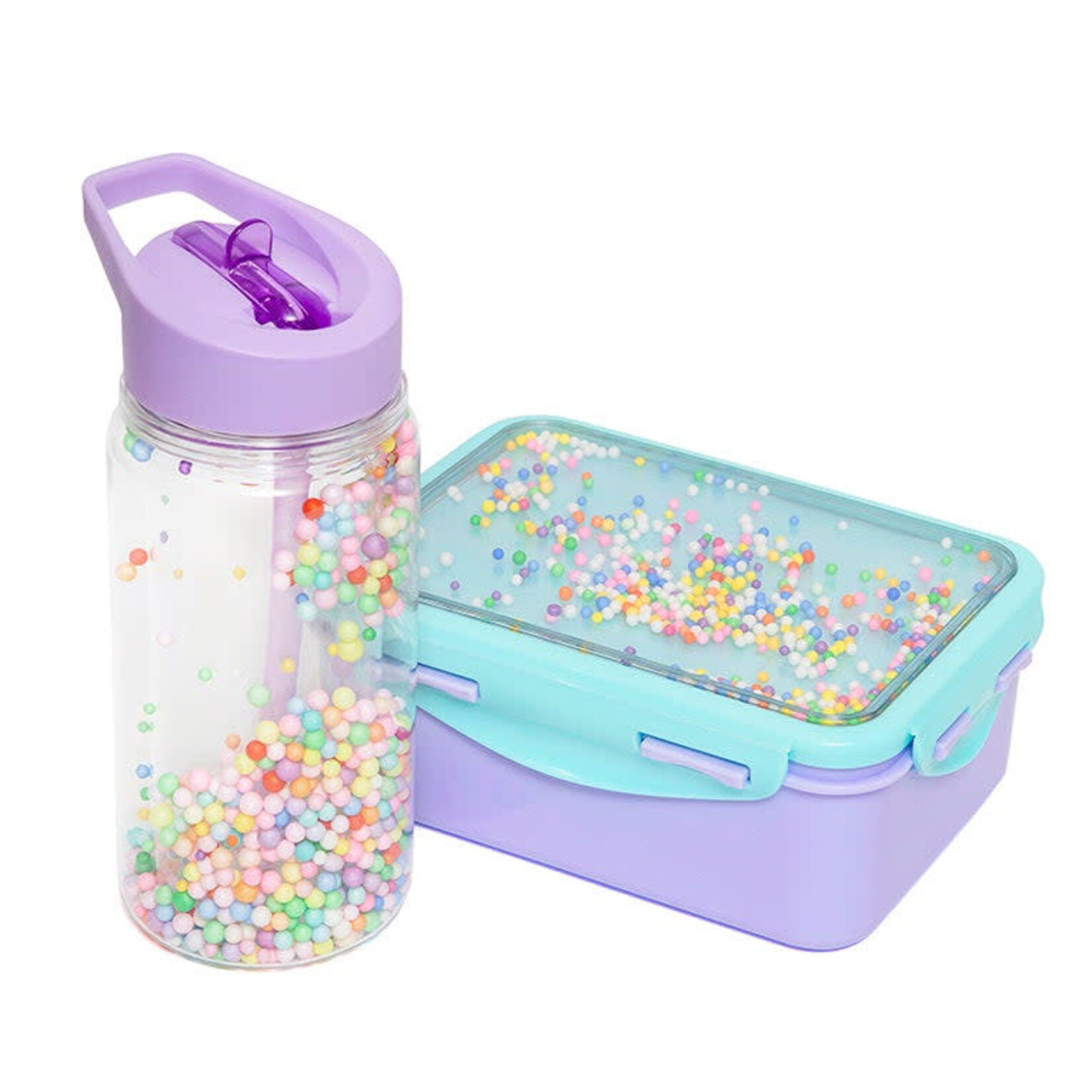 Petit Monkey Petit Monkey – lunchbox - pop – mauve