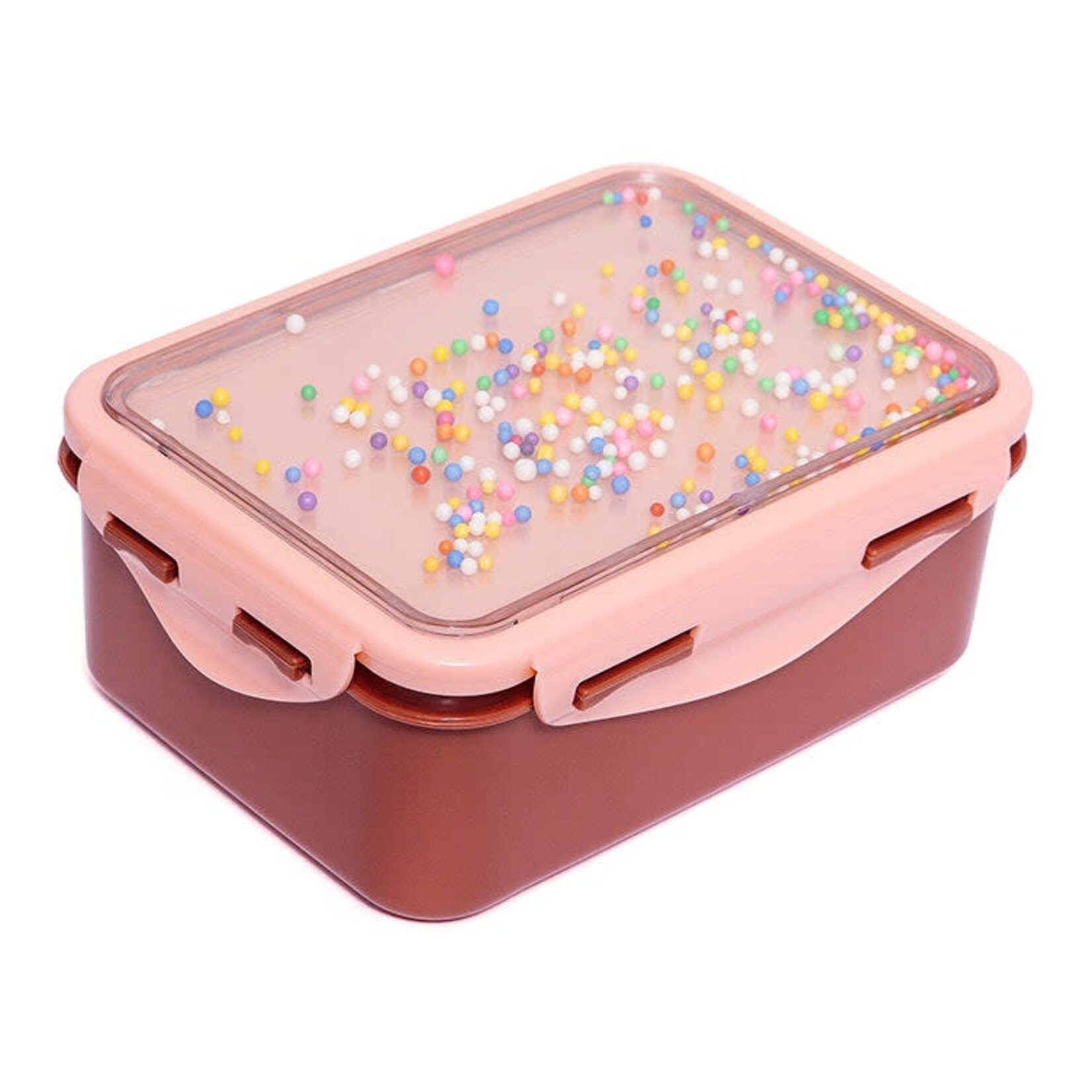 Petit Monkey Petit Monkey – lunchbox - pop – rose