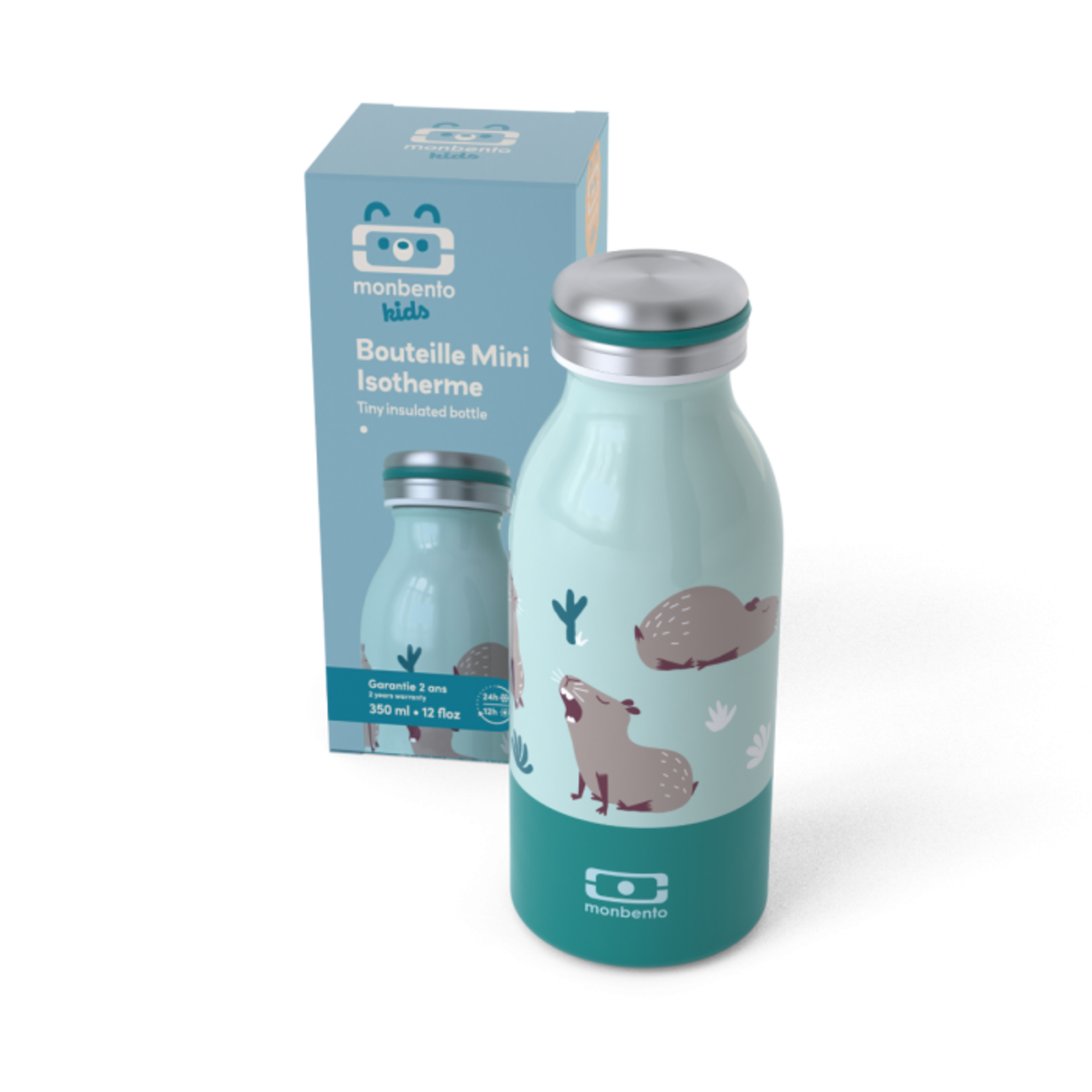 Monbento Monbento – cooly - bouteille isotherme enfant - Capy - bleu